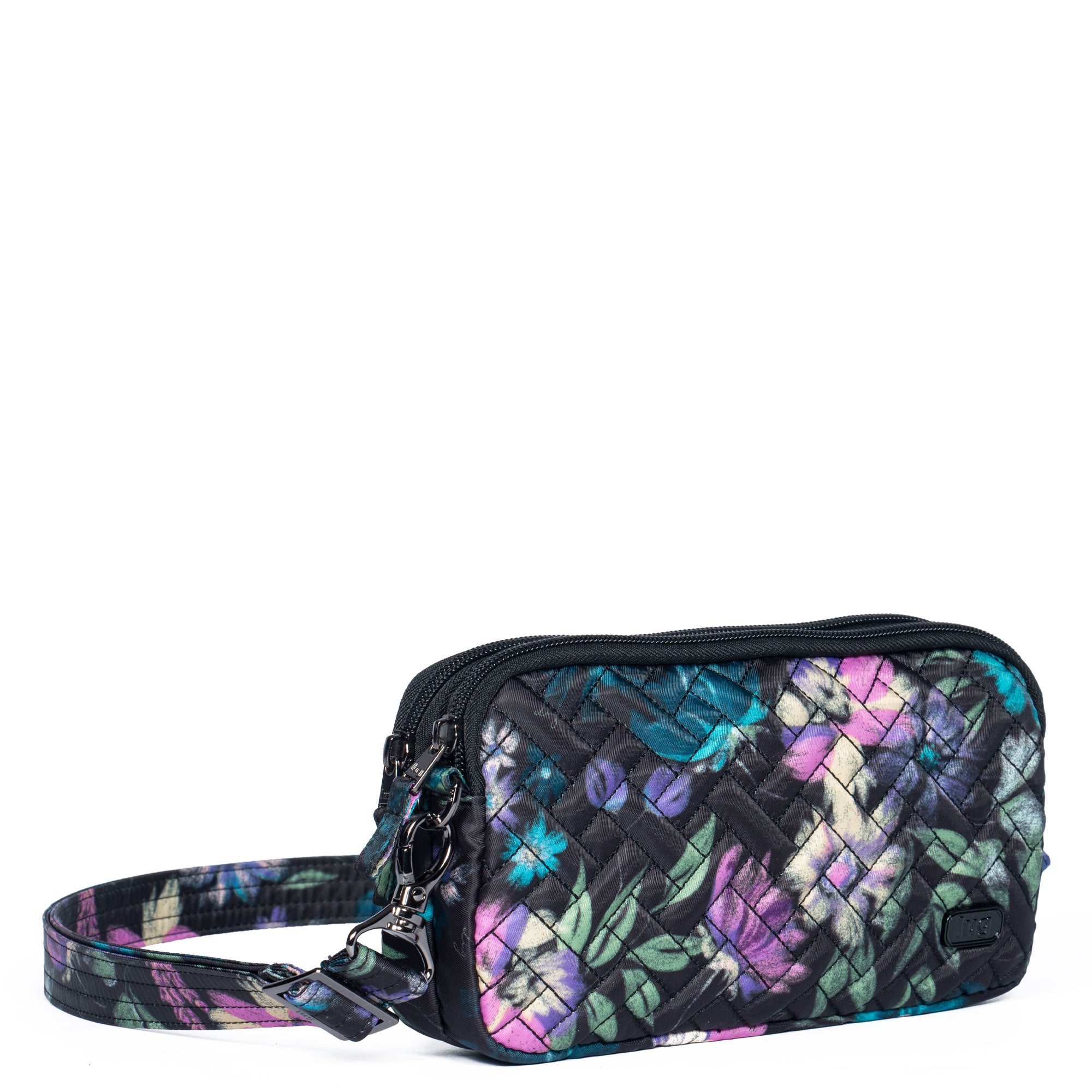 Coupe XL Convertible Crossbody Bag - BLOOM BLACK - CoupeXL_BloomBlack_02