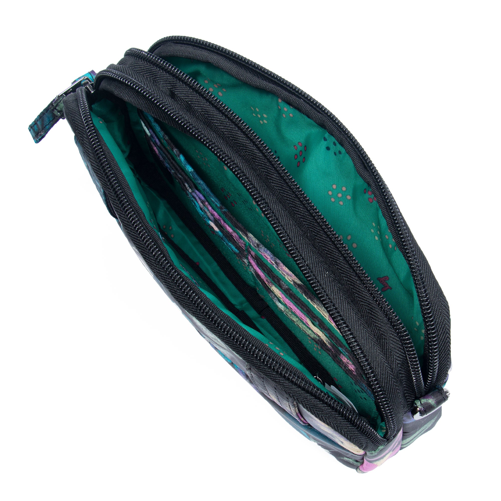 Coupe XL Convertible Crossbody Bag - BLOOM BLACK - CoupeXL_BloomBlack_05