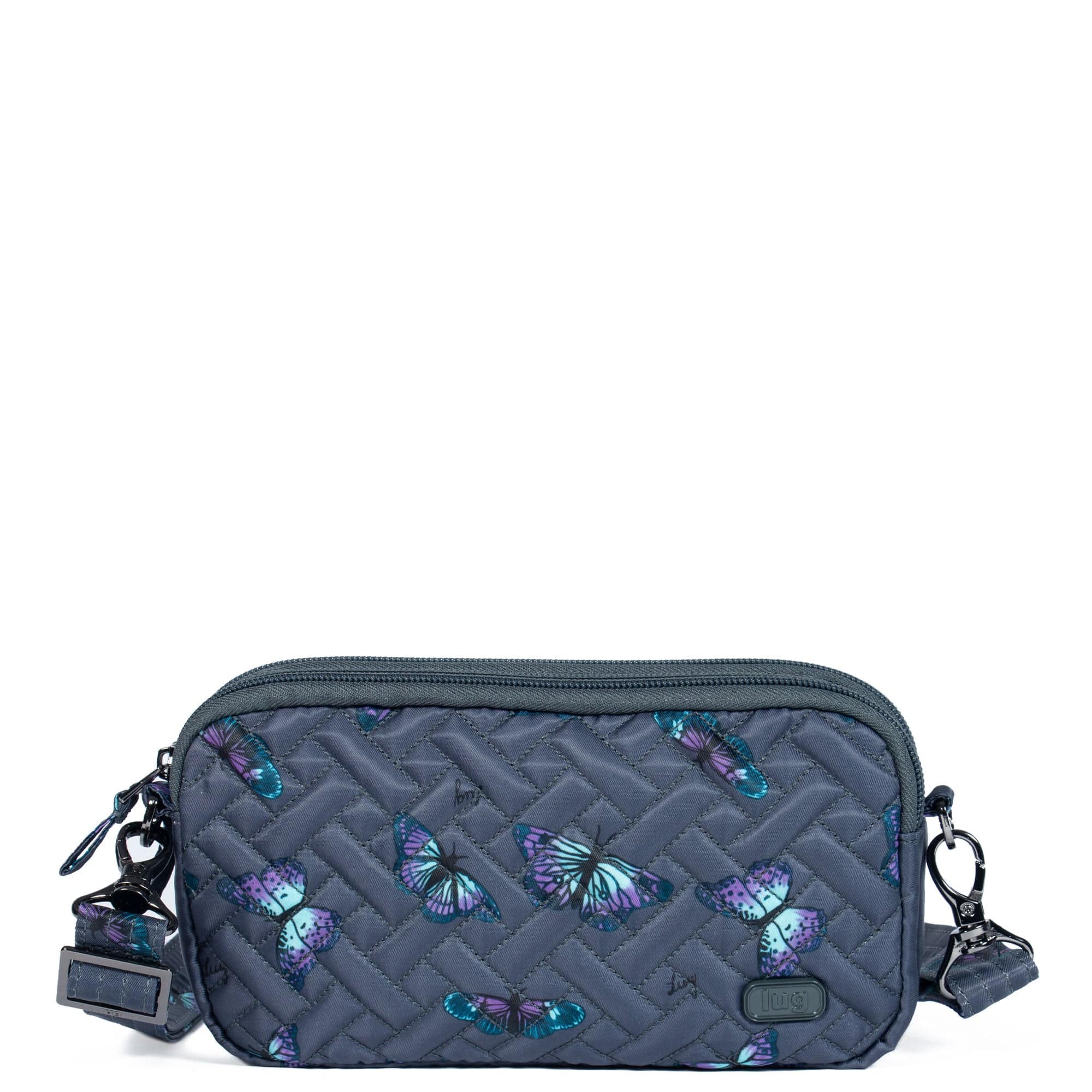 Coupe XL Convertible Crossbody Bag - BUTTERFLY GREY - CoupeXL_ButterflyGrey_01