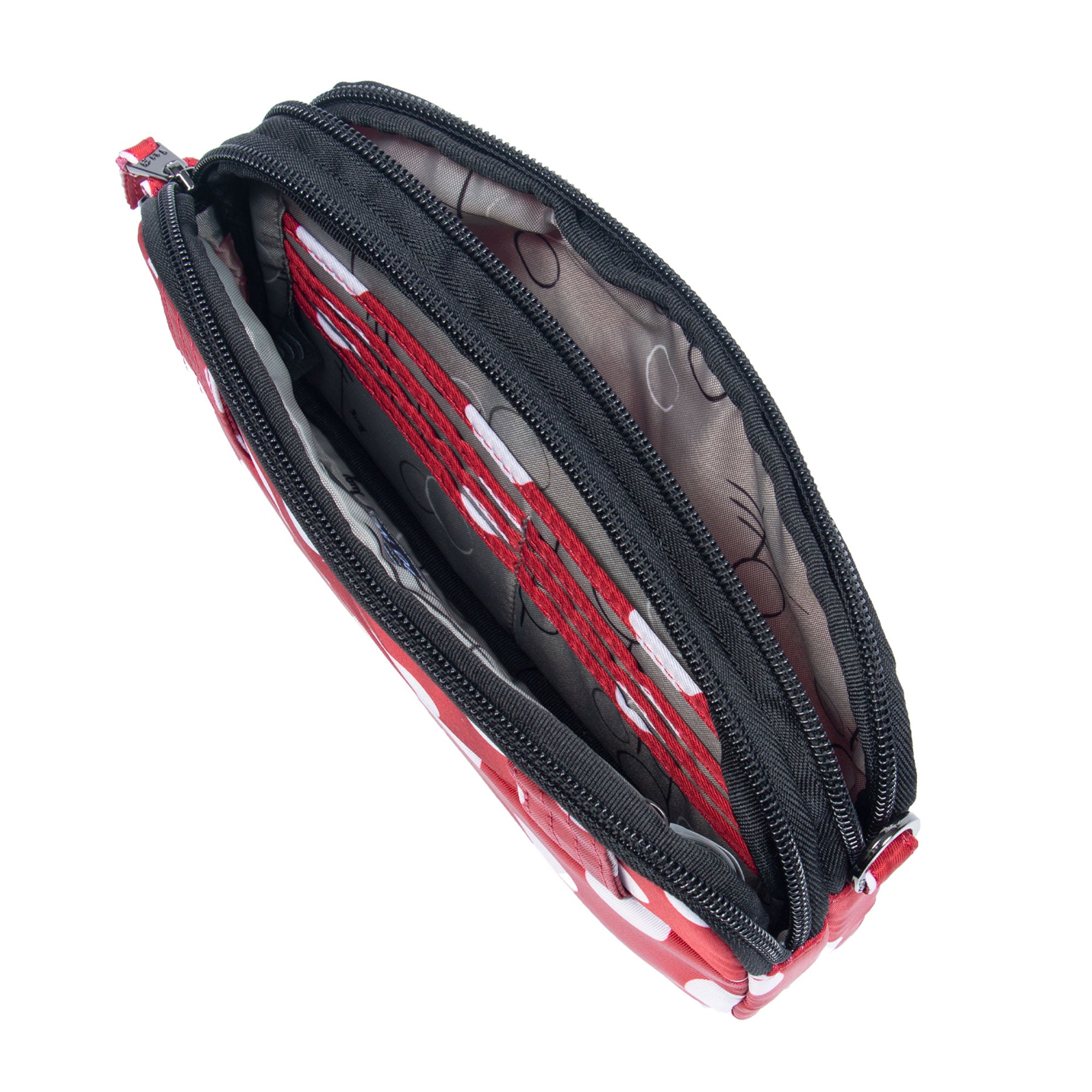 Coupe XL Convertible Crossbody Bag - CRIMSON LARGE DOT - CoupeXL_CrimsonLargeDot_05