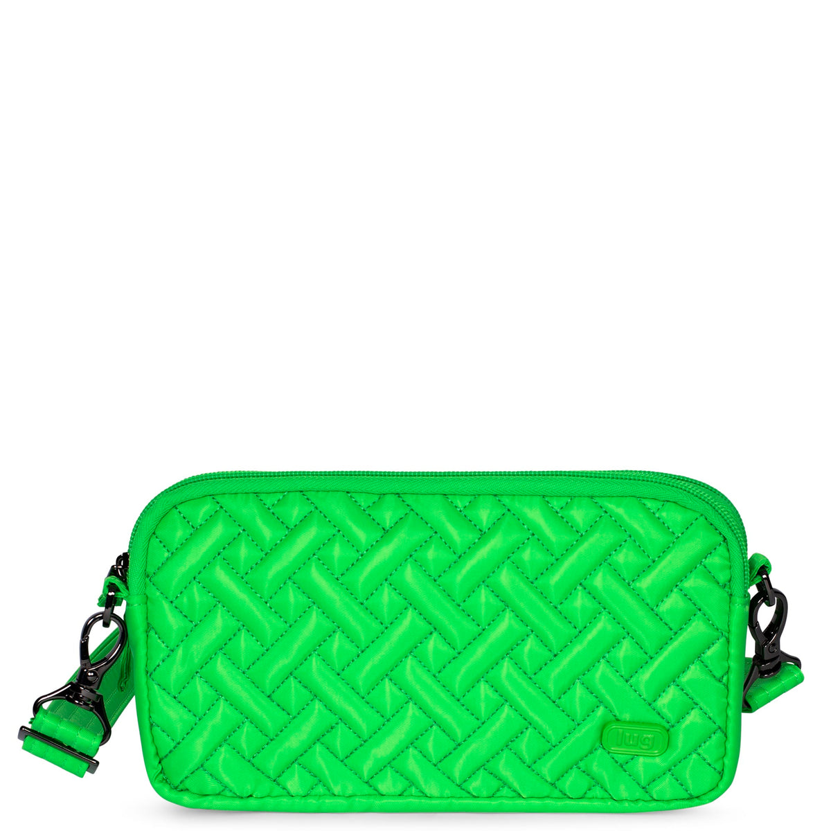 Coupe XL Convertible Crossbody Bag - LIME GREEN - CoupeXL_Green_01