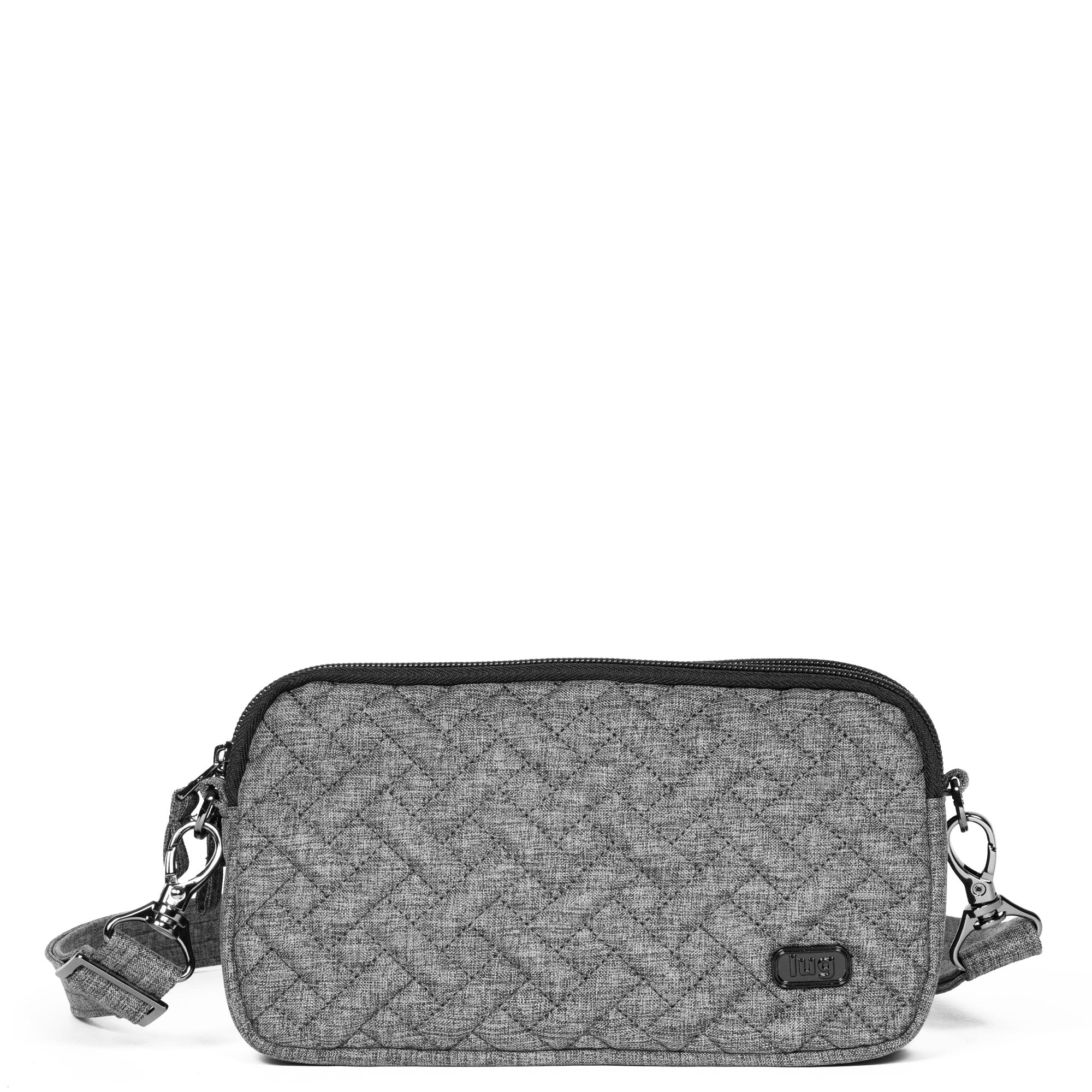 Coupe XL Convertible Crossbody Bag - HEATHER GREY - CoupeXL_HeatherGrey_01