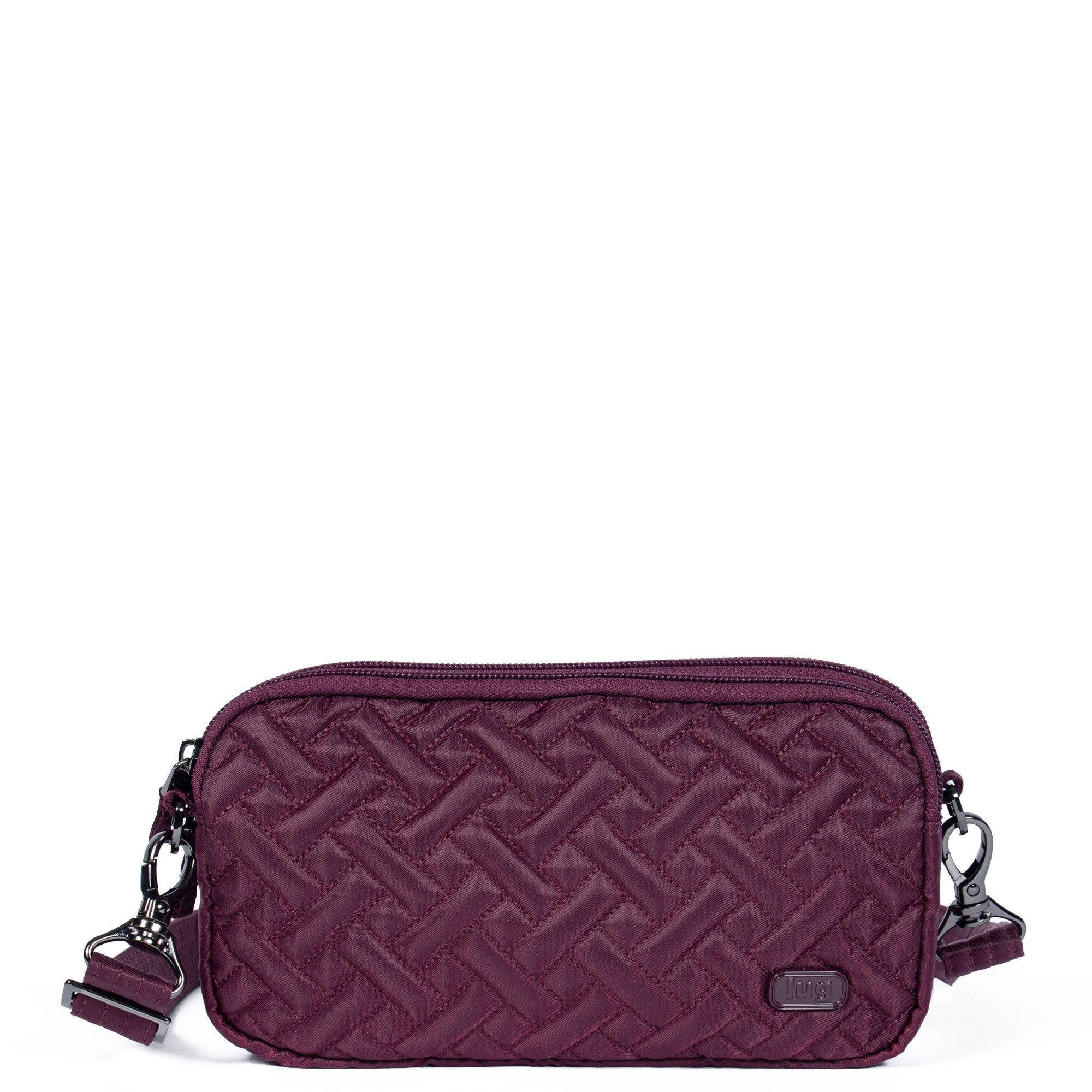Coupe XL Convertible Crossbody Bag - WINE RED - CoupeXL_WineRed_01