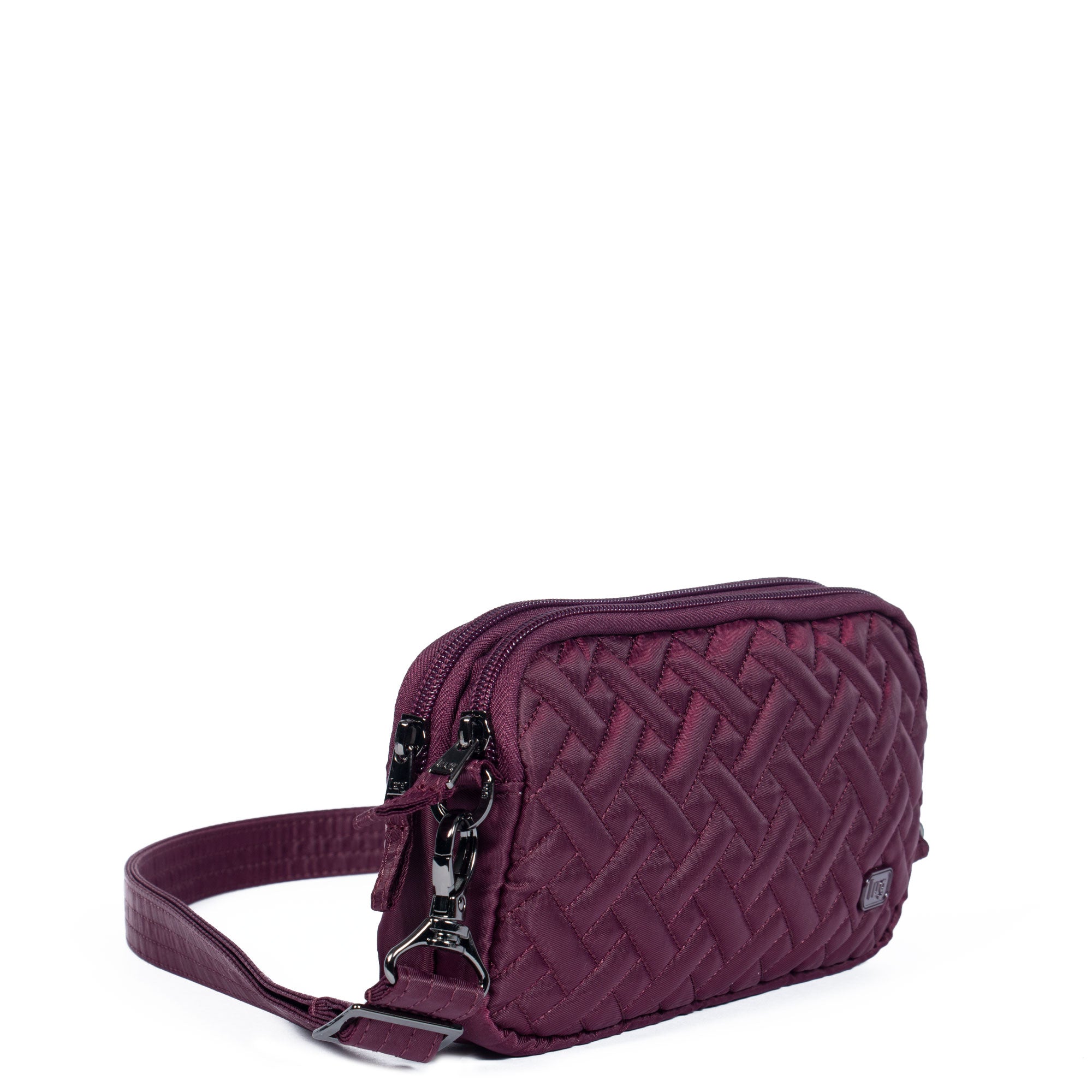 Coupe XL Convertible Crossbody Bag - WINE RED - CoupeXL_WineRed_02