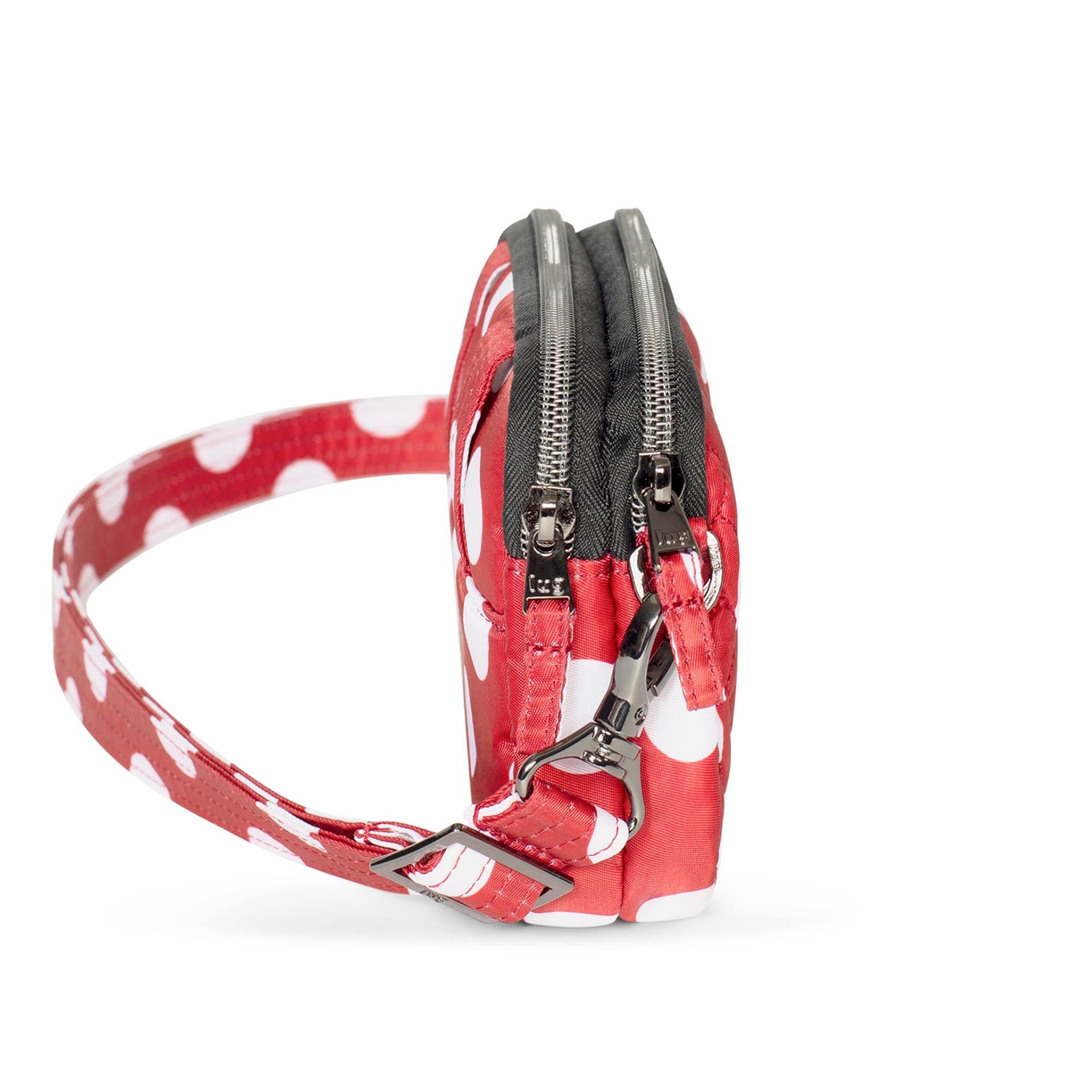 Coupe Convertible Crossbody Bag - CRIMSON LARGE DOT - Coupe_CrimsonLgDot_03