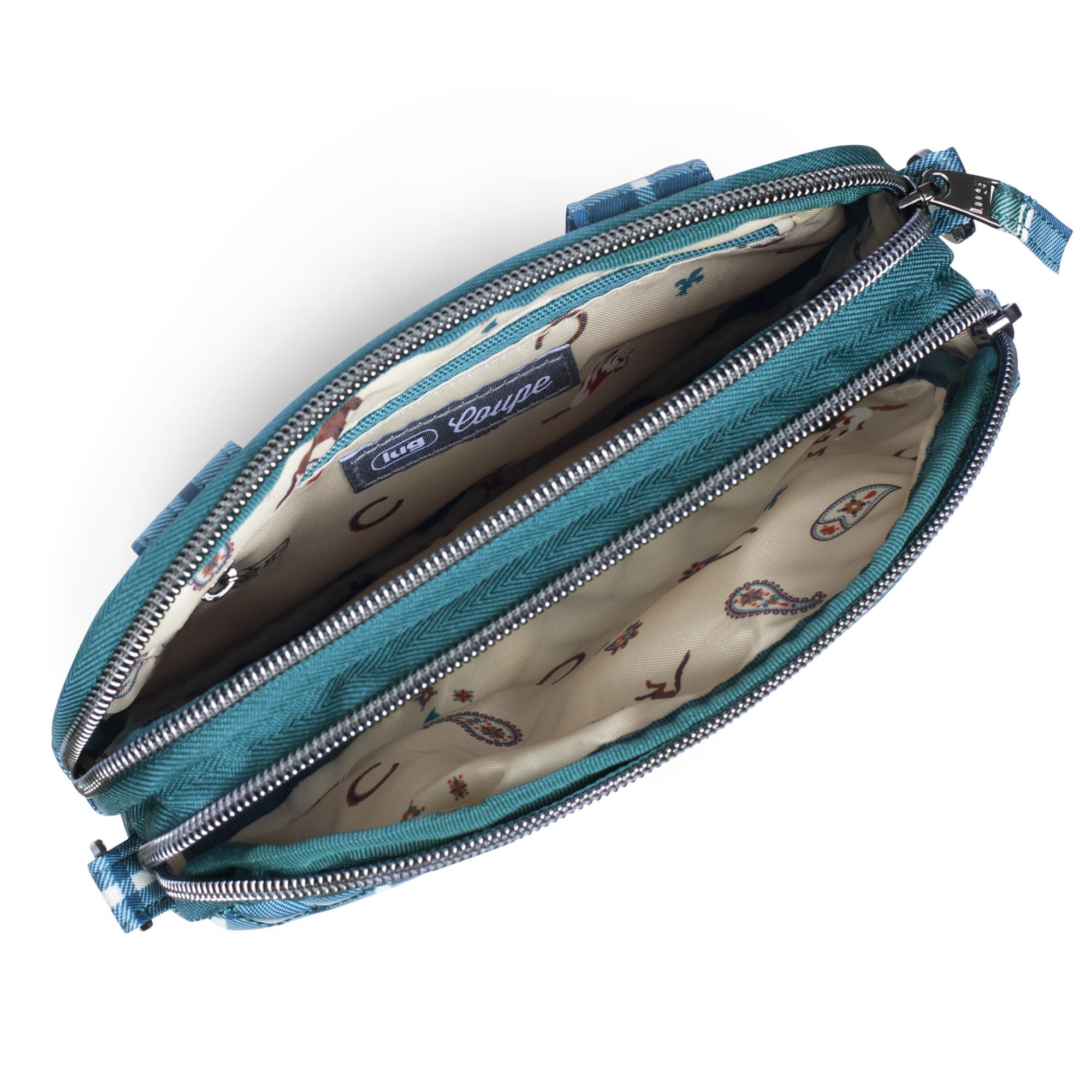 Coupe Convertible Crossbody Bag - FLANNEL PLAID NAVY - Coupe_FlannelPlaidNavy_05