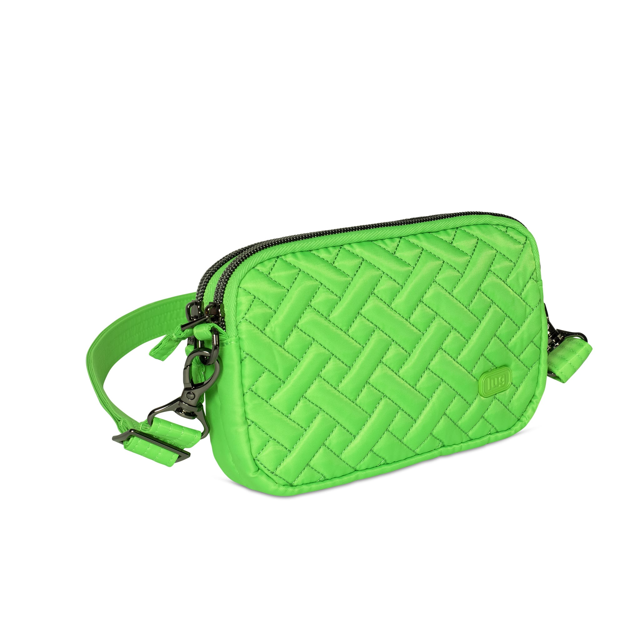 Coupe Convertible Crossbody Bag - LIME GREEN - Coupe_Green_02