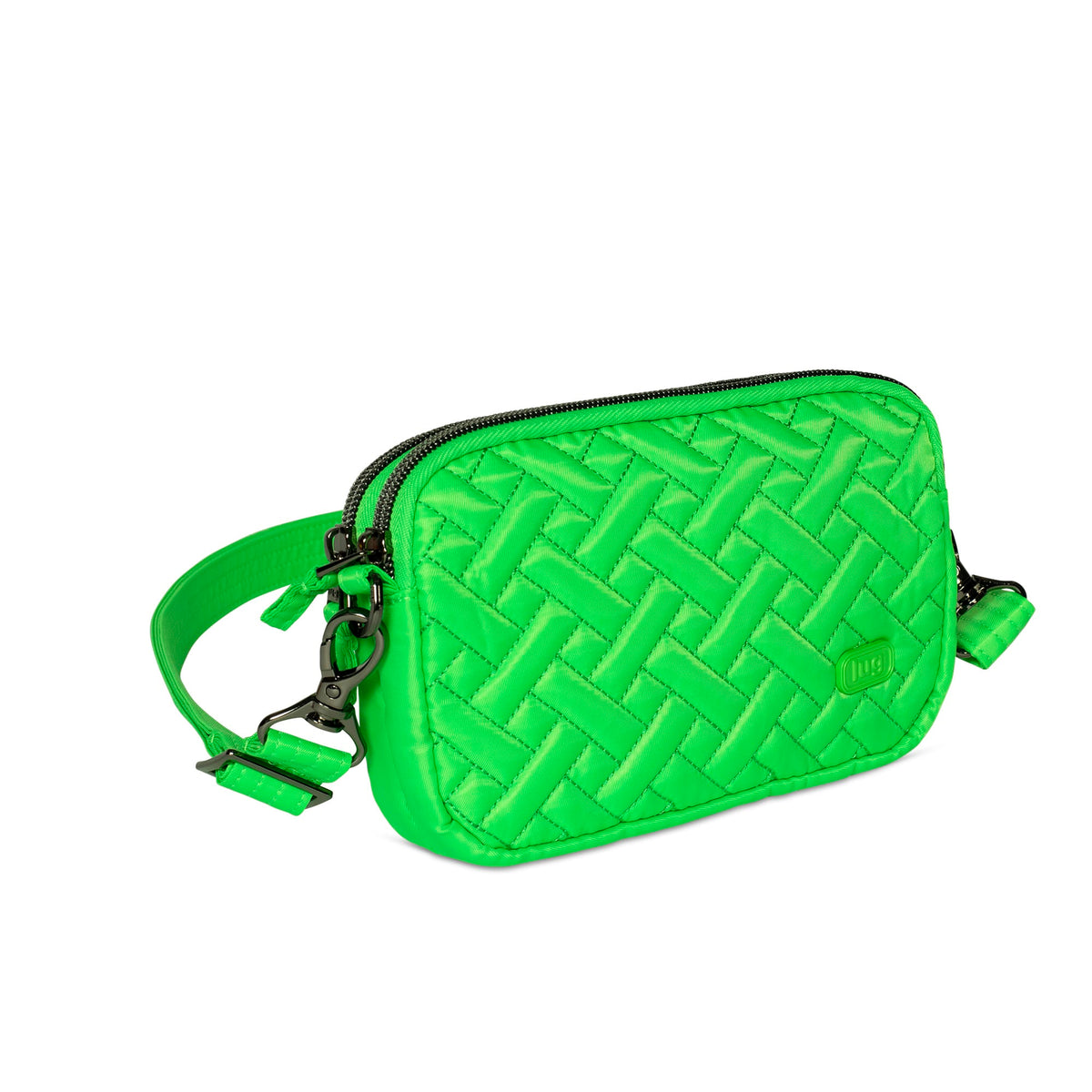 Coupe Convertible Crossbody Bag - LIME GREEN - Coupe_Green_02