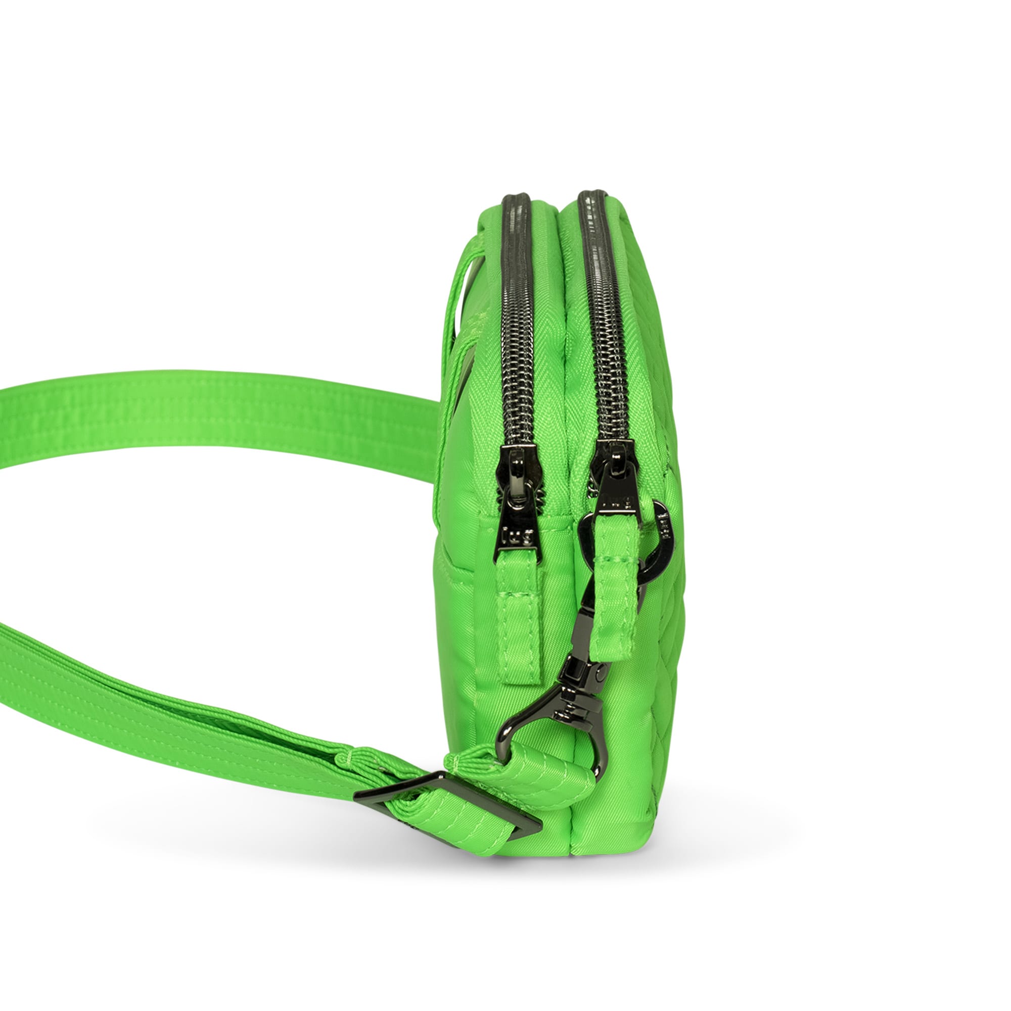 Coupe Convertible Crossbody Bag - LIME GREEN - Coupe_Green_03