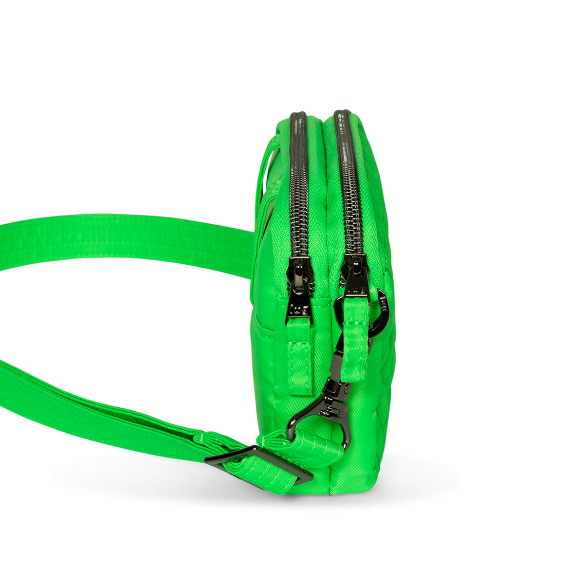 Coupe Convertible Crossbody Bag - LIME GREEN - Coupe_Green_03