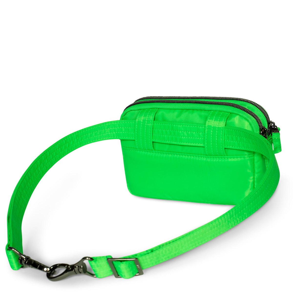 Coupe Convertible Crossbody Bag - LIME GREEN - Coupe_Green_04