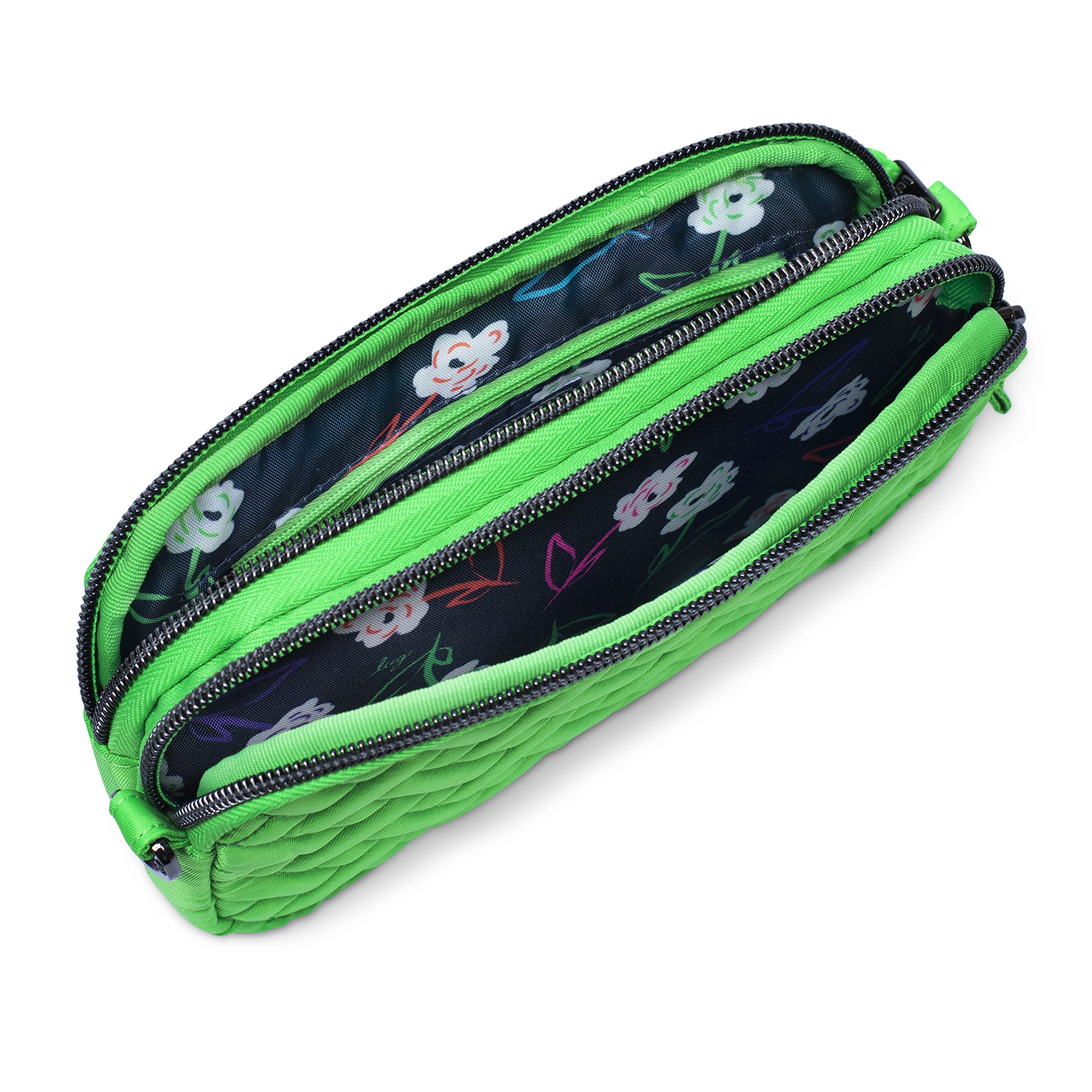 Coupe Convertible Crossbody Bag - LIME GREEN - Coupe_Green_05