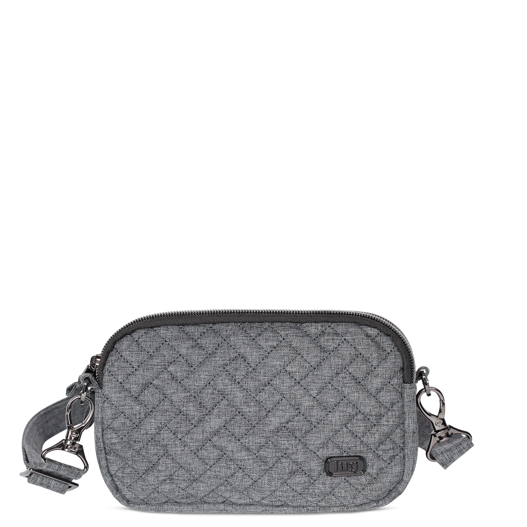 Coupe Convertible Crossbody Bag - HEATHER GREY - Coupe_HeatherGrey_01