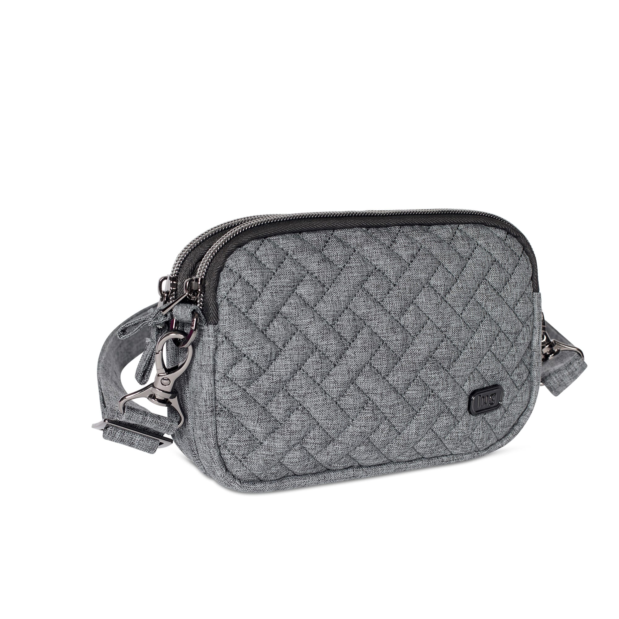 Coupe Convertible Crossbody Bag - HEATHER GREY - Coupe_HeatherGrey_02