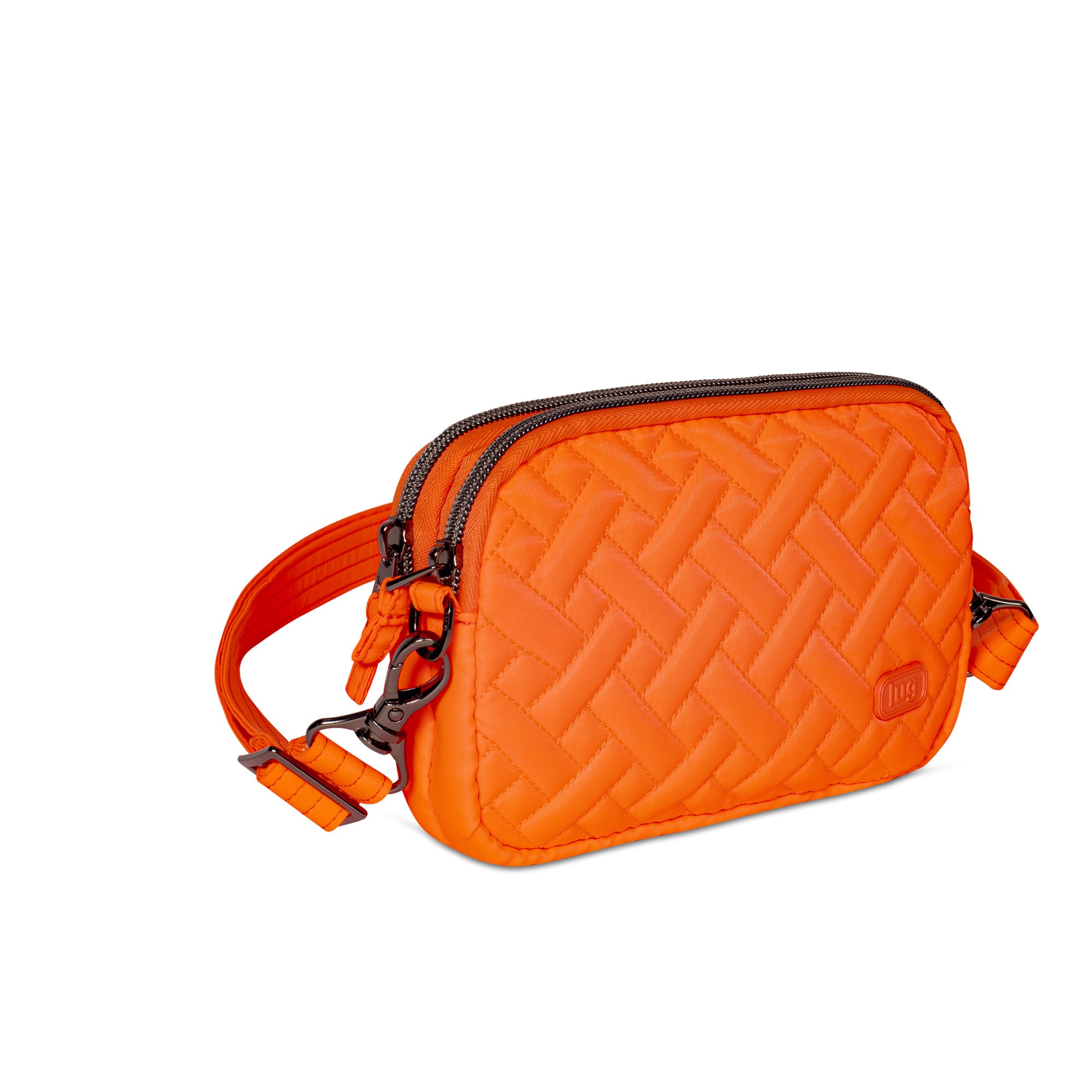 Coupe Convertible Crossbody Bag - CORAL - Coupe_Orange_02