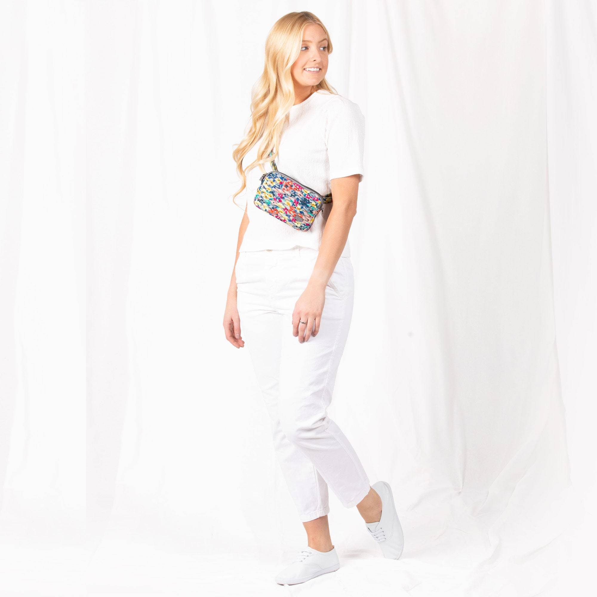 Coupe Convertible Crossbody Bag - - Coupe_WildflowerMulti_07b