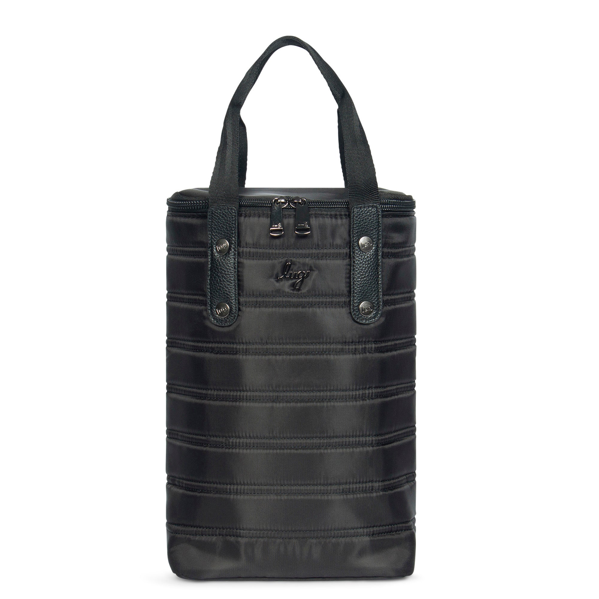 Cradle Wine Tote - MIDNIGHT BLACK - Cradle_Black_01