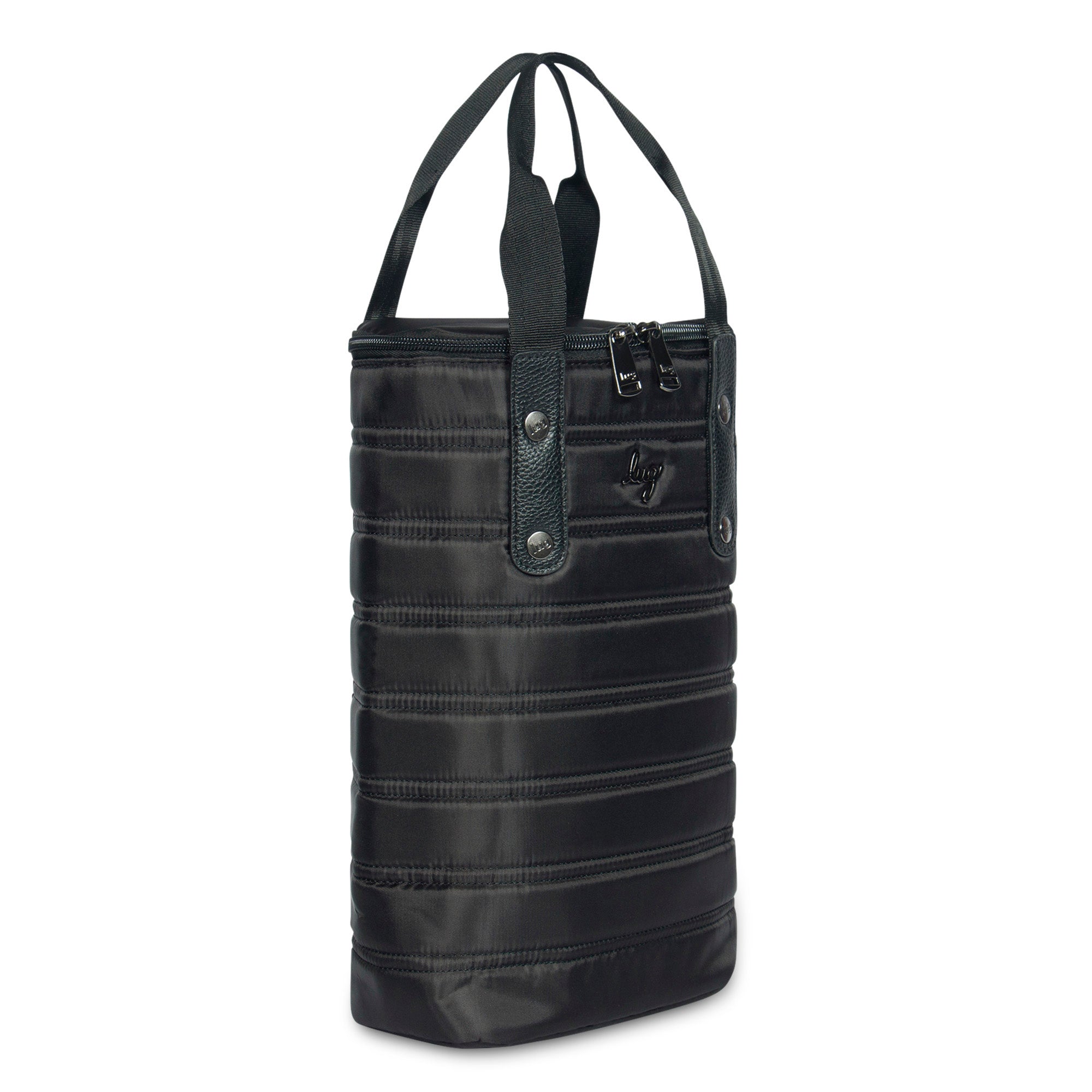 Cradle Wine Tote - MIDNIGHT BLACK - Cradle_Black_02