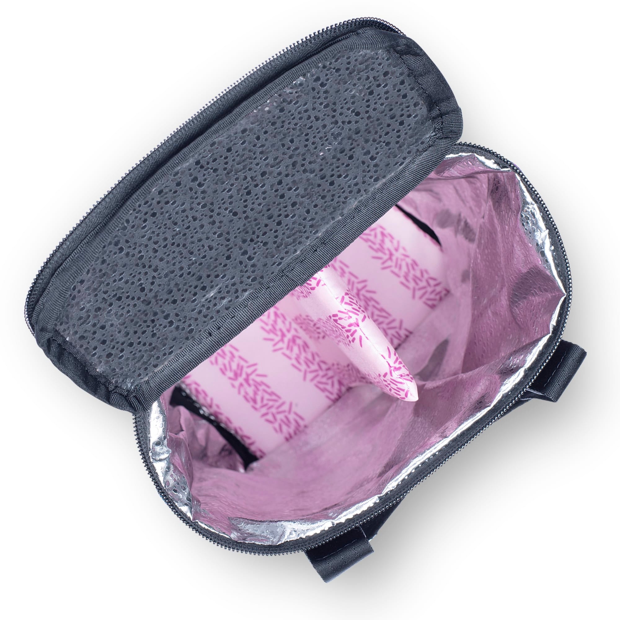 Cradle Wine Tote - BOHO FLORAL BLACK - Cradle_BohoFloralBlack_05_84690d9f-a138-48e1-a004-1b99b3707398