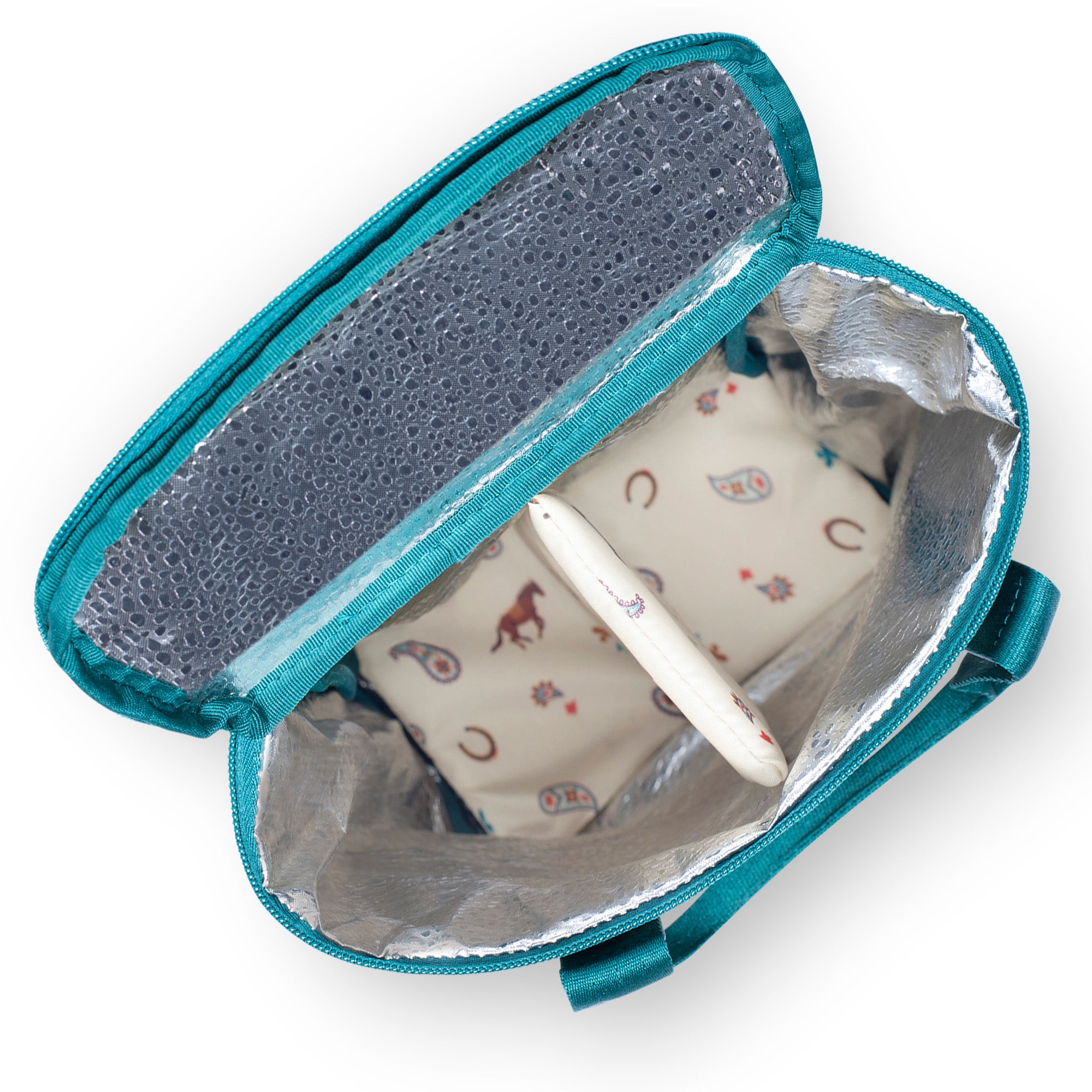 Cradle Wine Tote - FLANNEL PLAID NAVY - Cradle_PopPlaidNavy_05