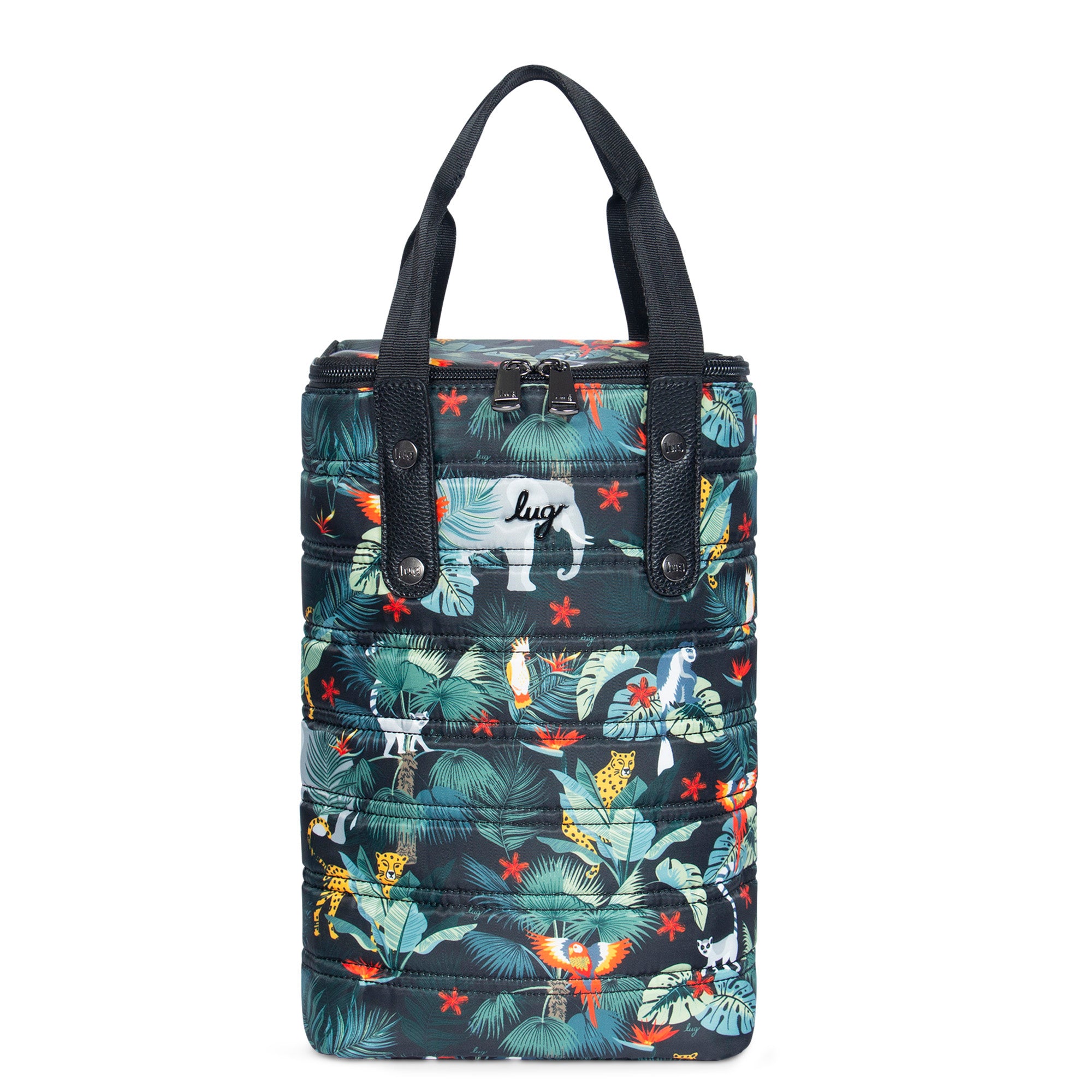 Cradle Wine Tote - WILDLIFE BLACK - Cradle_WildlifeBlack_01