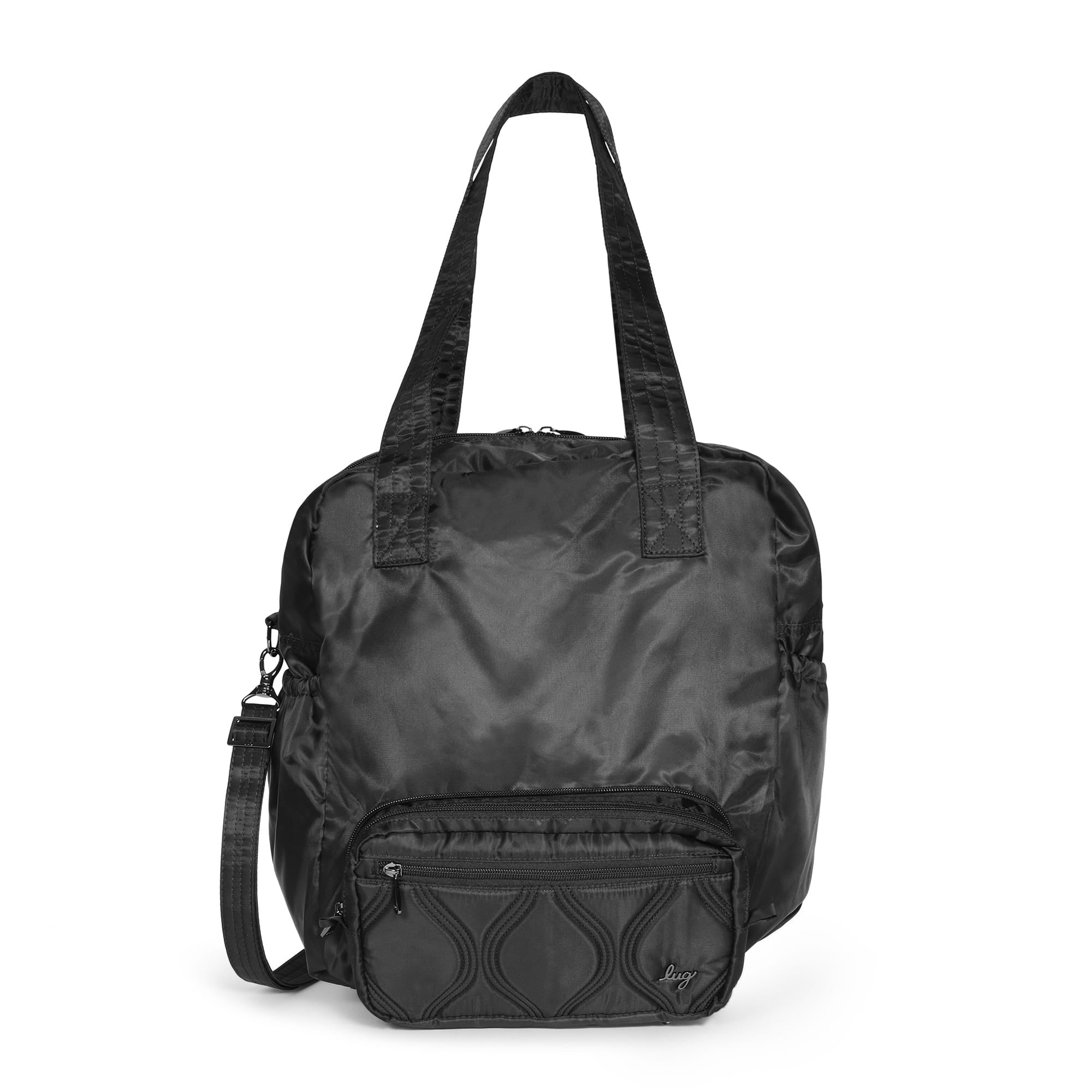 Crescendo Convertible Shopper with Crossbody - MIDNIGHT BLACK - Crescendo_Black_01_01