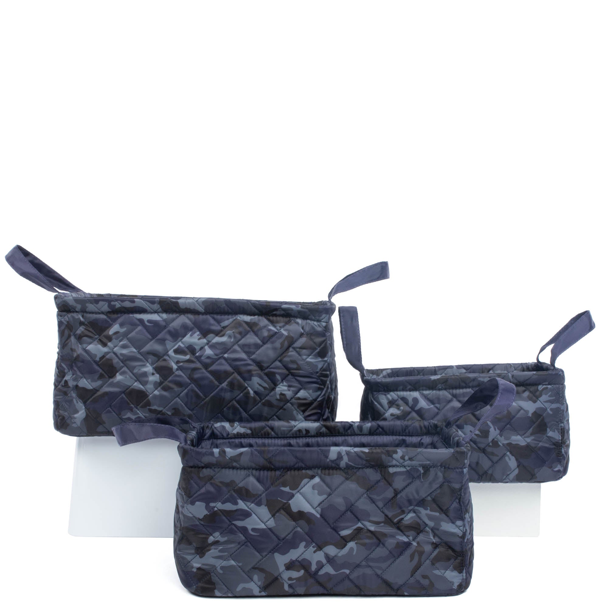 Crescendo 3pc Reversible Storage Bins - CAMO NAVY NAVY - Crescendo_CamoNavyNavy_04