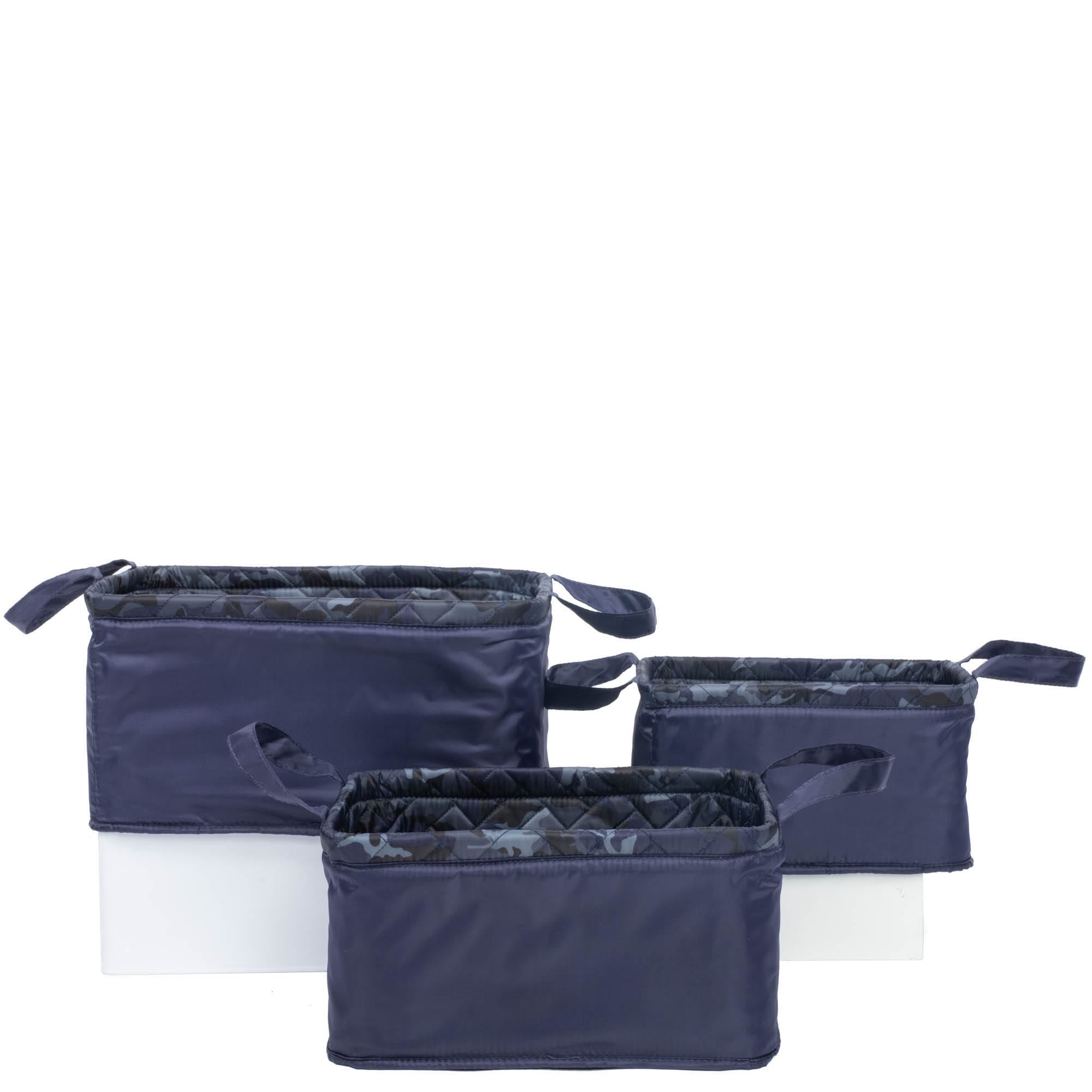 Crescendo 3pc Reversible Storage Bins - CAMO NAVY NAVY - Crescendo_CamoNavyNavy_05
