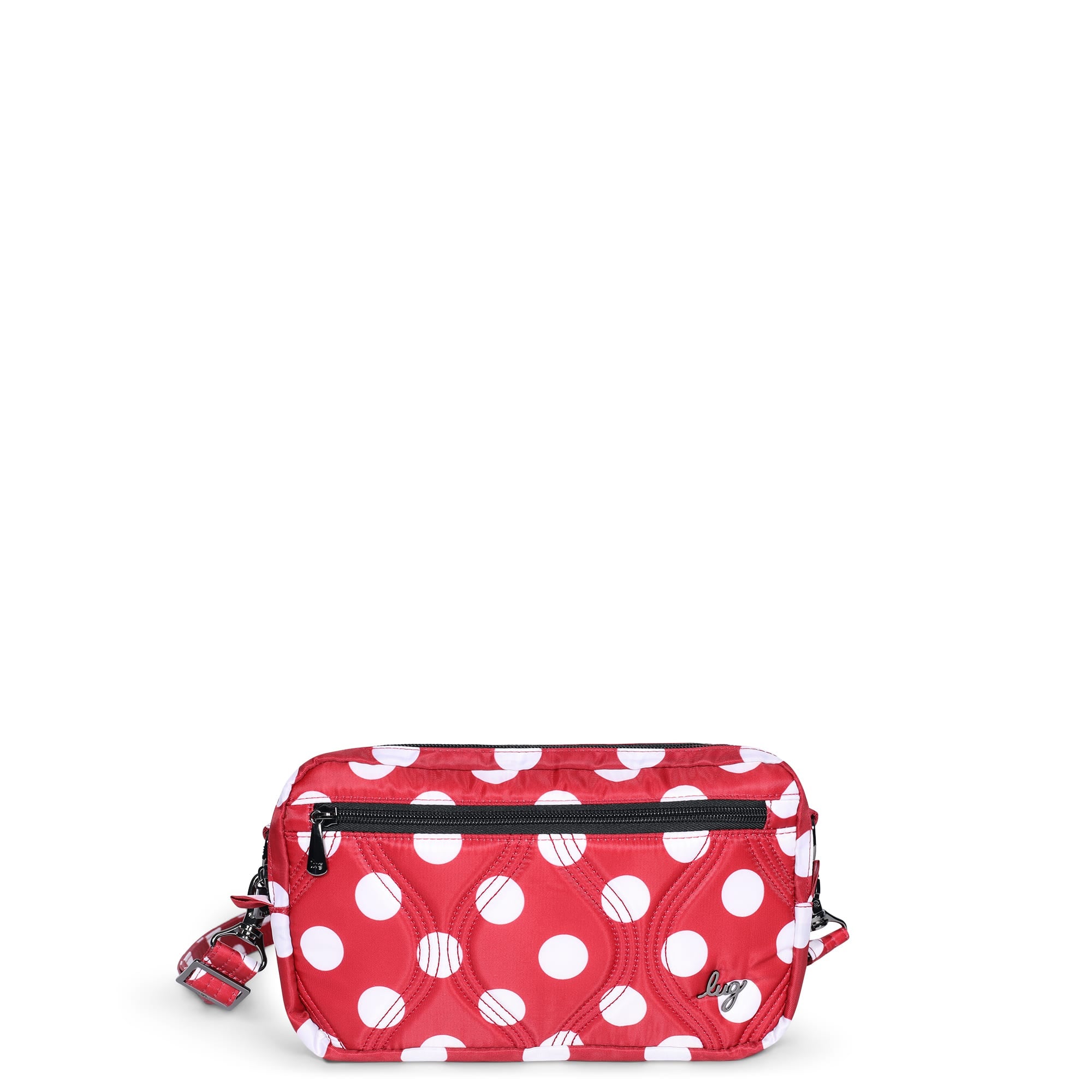 Crescendo Convertible Shopper with Crossbody - CRIMSON LARGE DOT - Crescendo_CrimsonLgDot_01