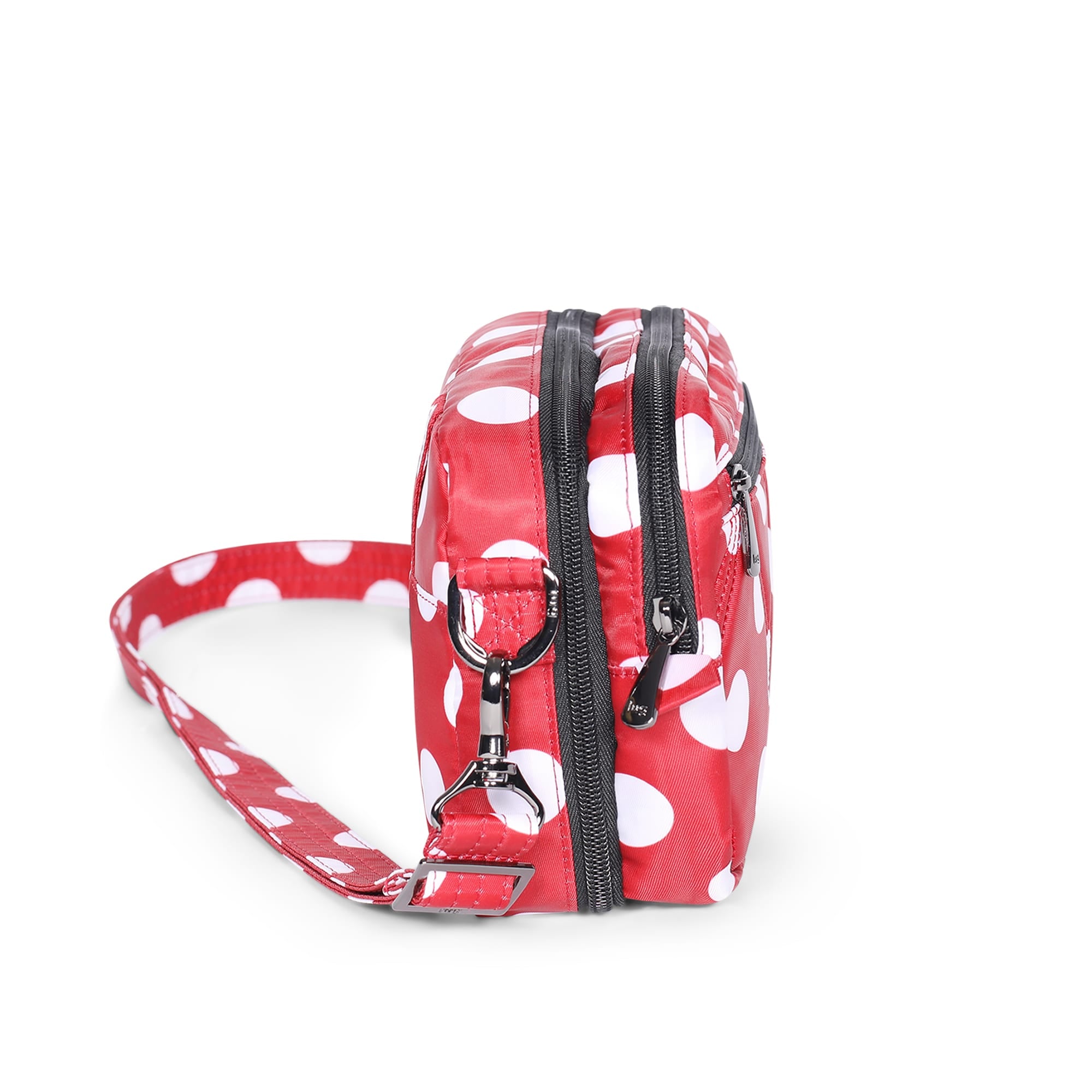 Crescendo Convertible Shopper with Crossbody - CRIMSON LARGE DOT - Crescendo_CrimsonLgDot_03
