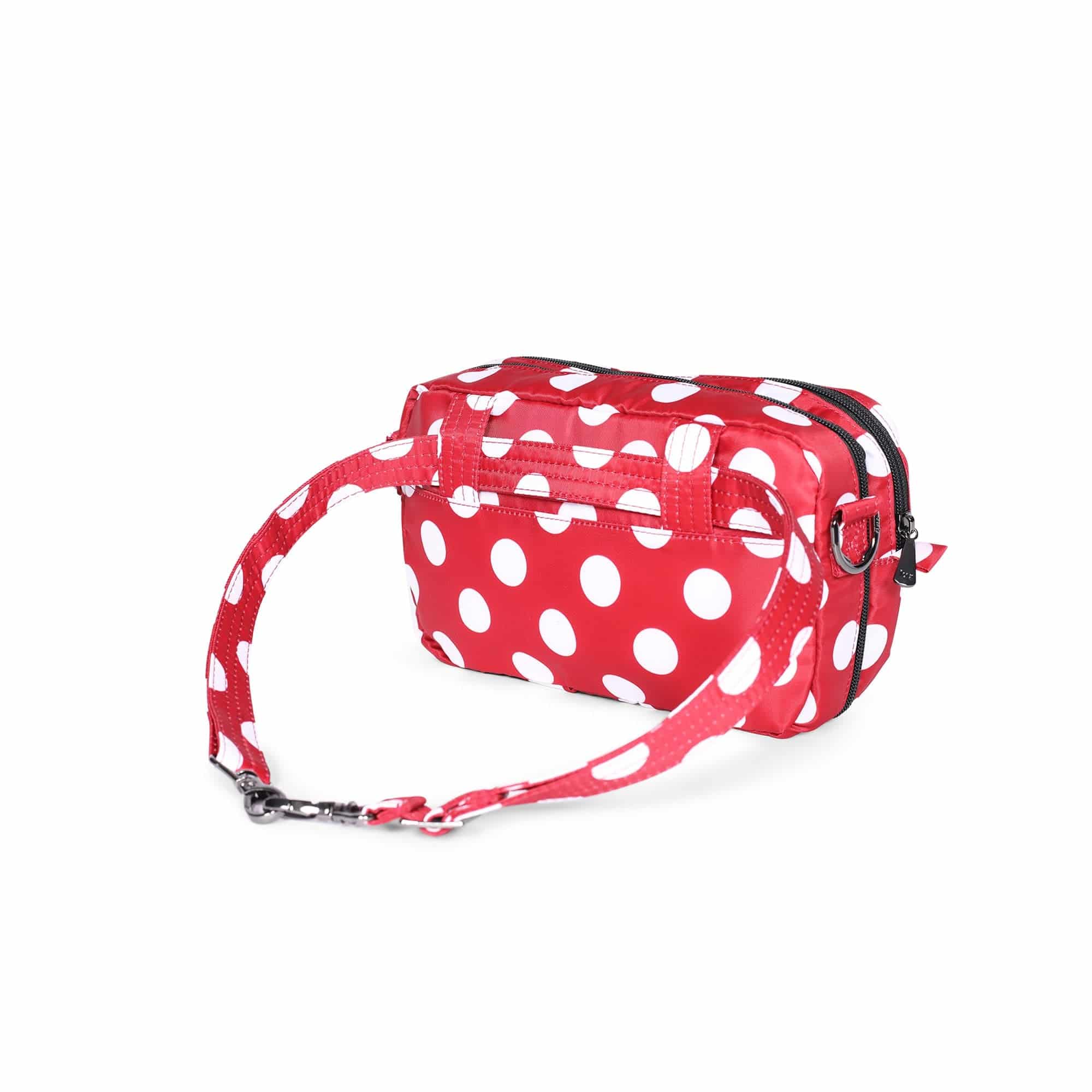 Crescendo Convertible Shopper with Crossbody - CRIMSON LARGE DOT - Crescendo_CrimsonLgDot_04