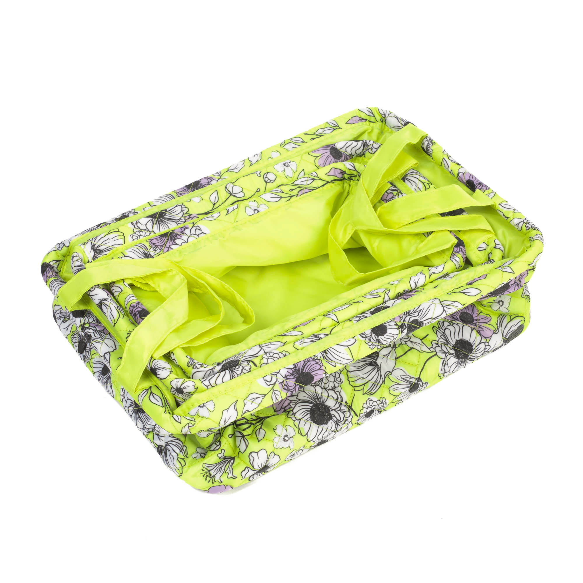 Crescendo 3pc Reversible Storage Bins - GARDENIA GREEN GREEN - Crescendo_GardeniaGreenGreenBase_08