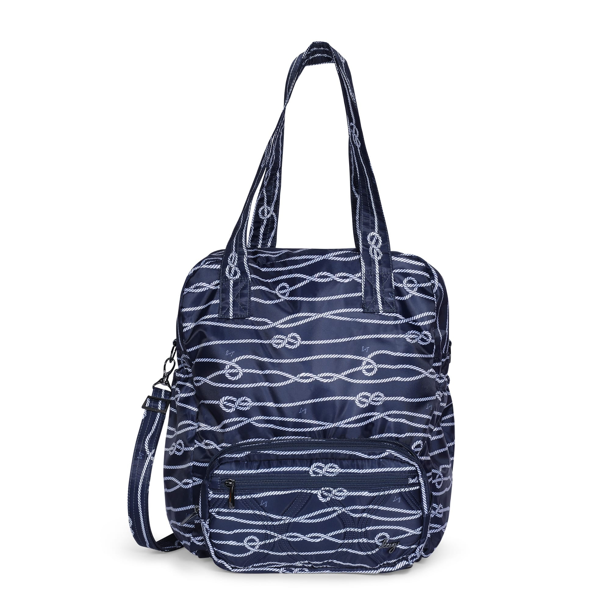 Crescendo Convertible Shopper with Crossbody - NAUTICAL NAVY - Crescendo_NauticalNavy_01_01