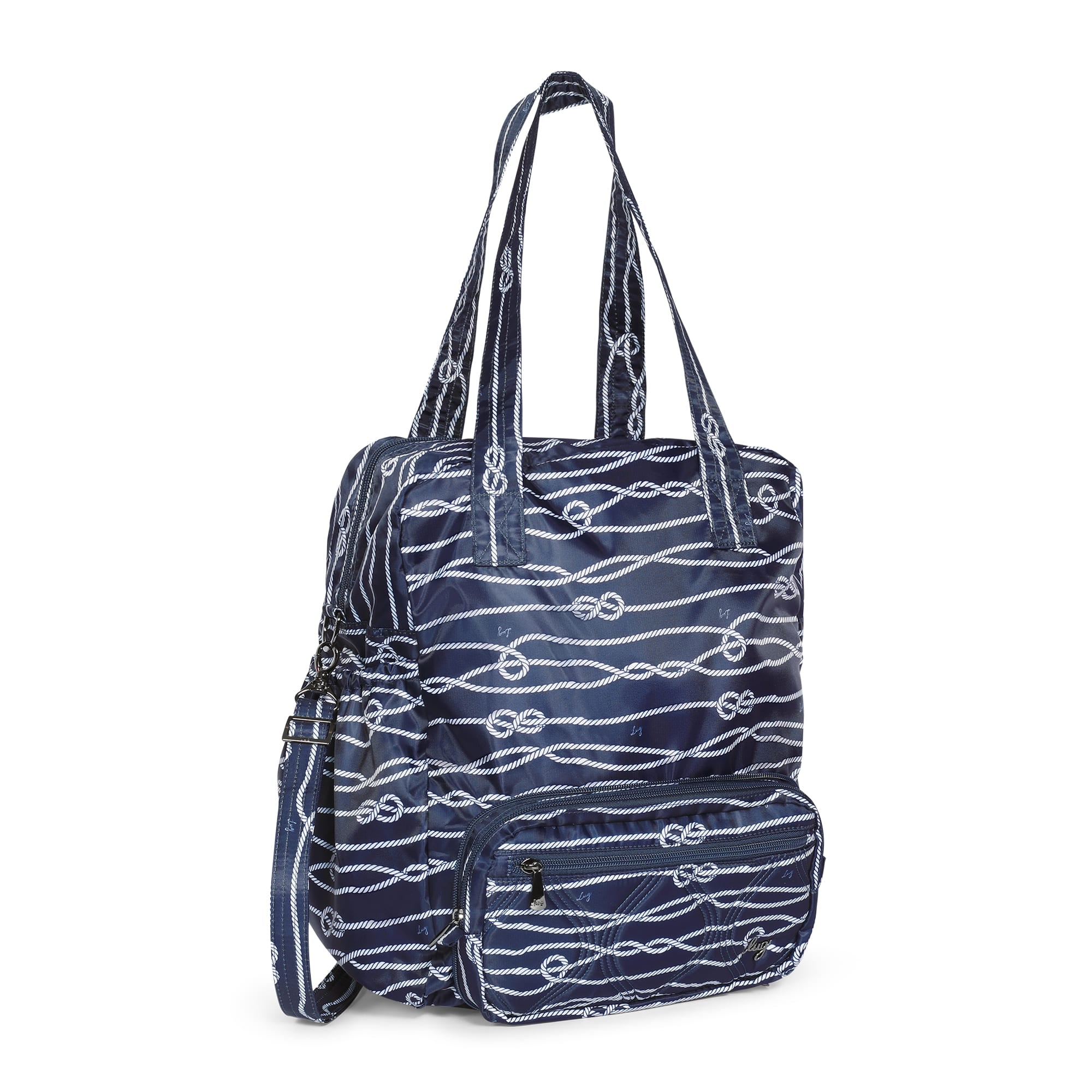 Crescendo Convertible Shopper with Crossbody - NAUTICAL NAVY - Crescendo_NauticalNavy_02_01