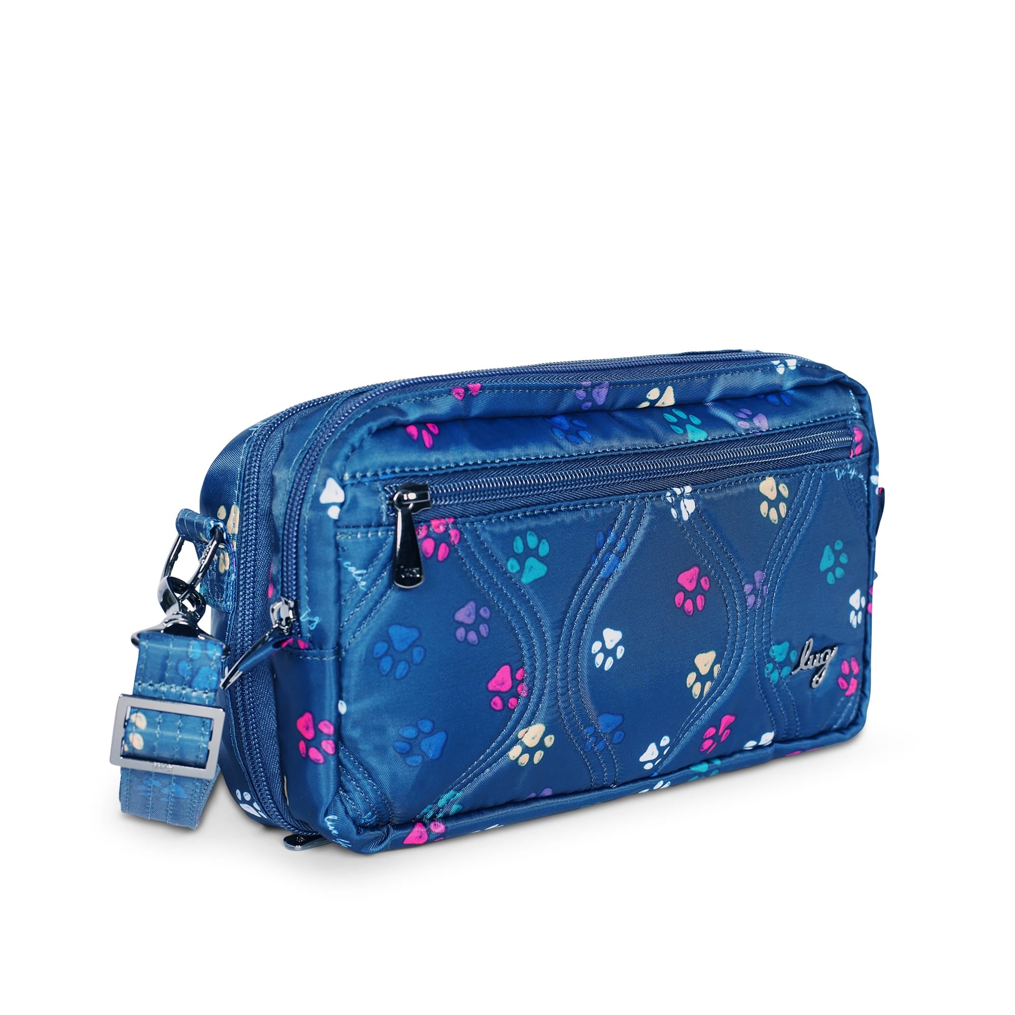 Crescendo Convertible Shopper with Crossbody - PAWS NAVY - Crescendo_PawsNavy_02