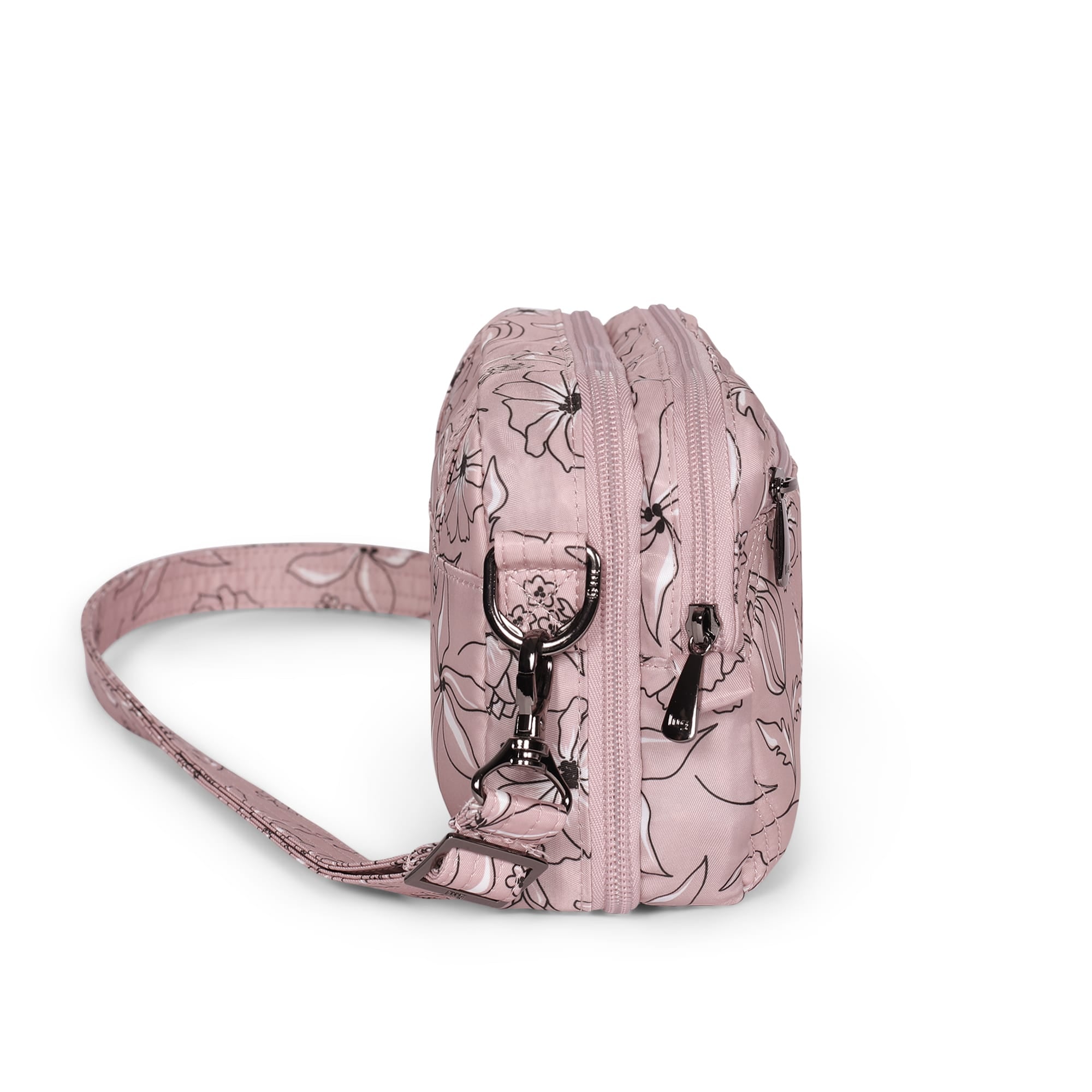 Crescendo Convertible Shopper with Crossbody - SKETCH FLORAL BLUSH - Crescendo_SketchFloralBlush_03