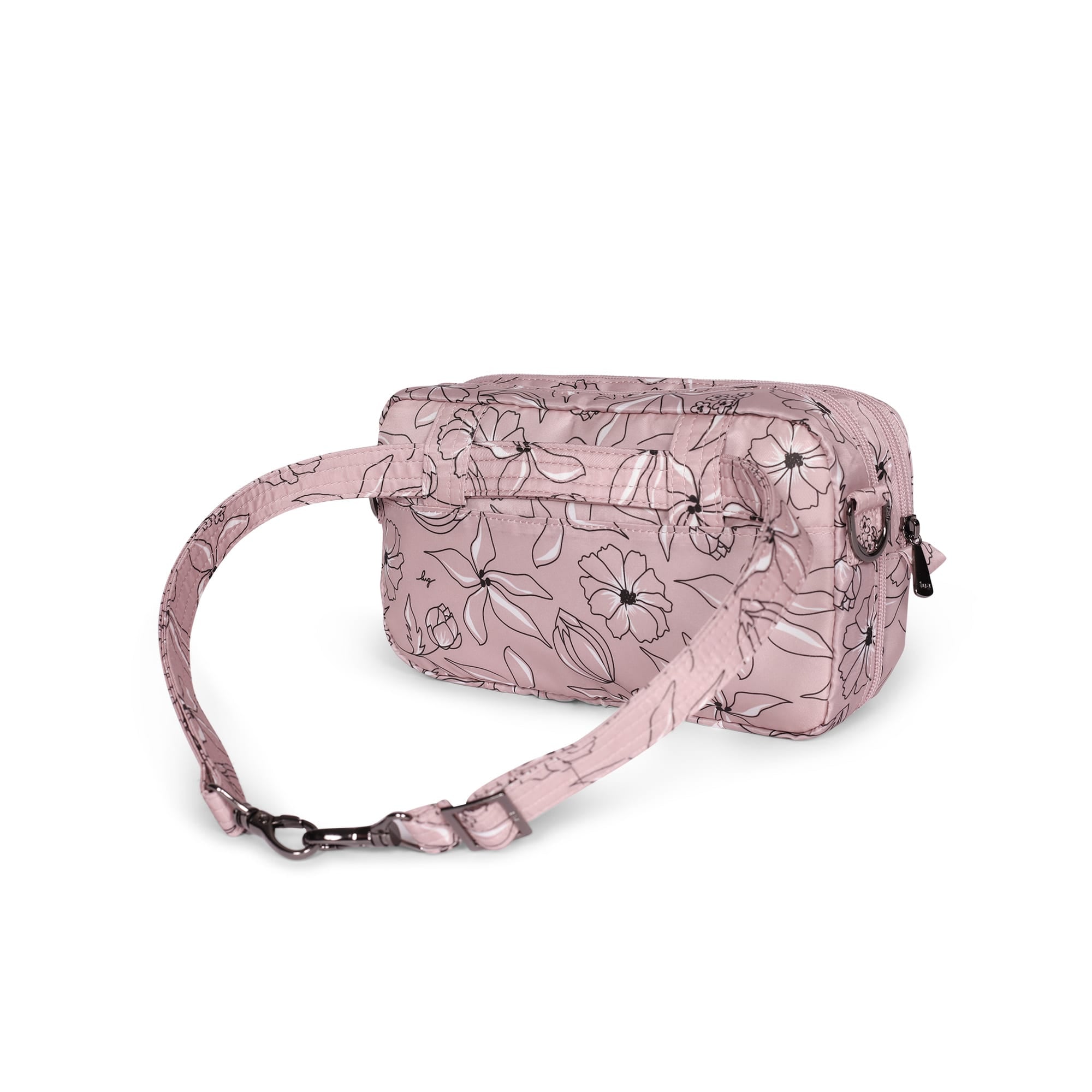Crescendo Convertible Shopper with Crossbody - SKETCH FLORAL BLUSH - Crescendo_SketchFloralBlush_04