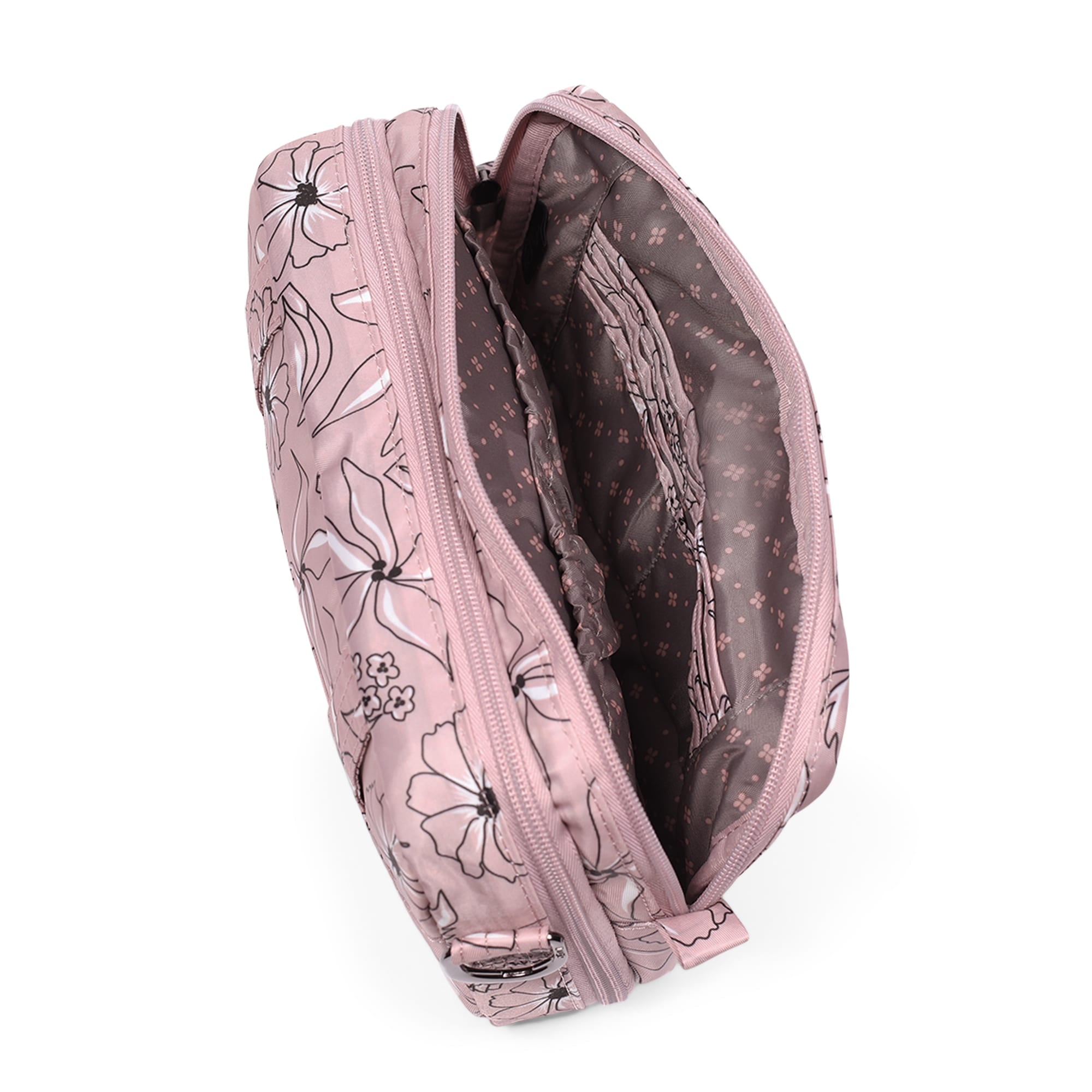 Crescendo Convertible Shopper with Crossbody - SKETCH FLORAL BLUSH - Crescendo_SketchFloralBlush_05