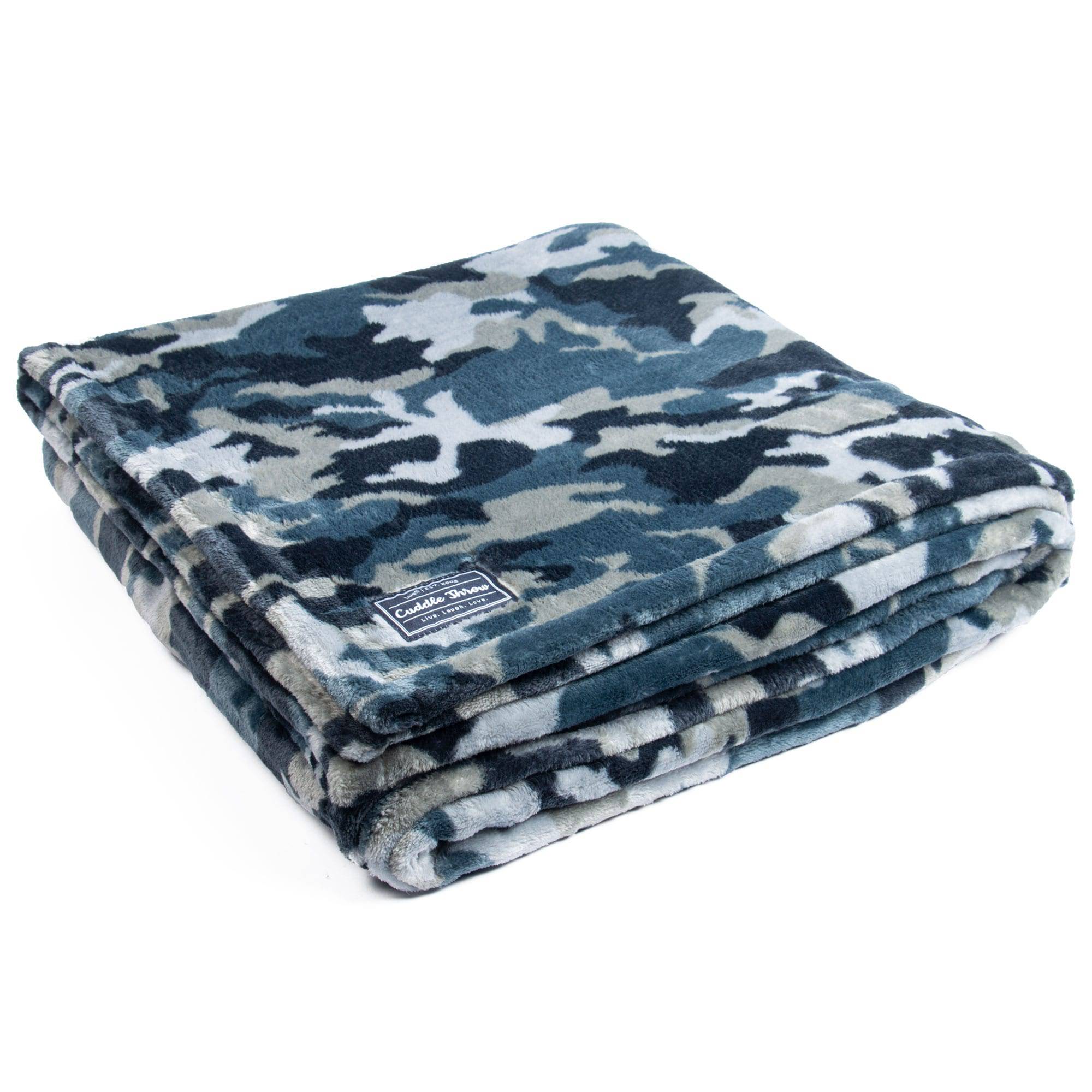 Cuddle Throw Blanket - CAMO MIDNIGHT - CuddleThrow_CamoMidnight_02