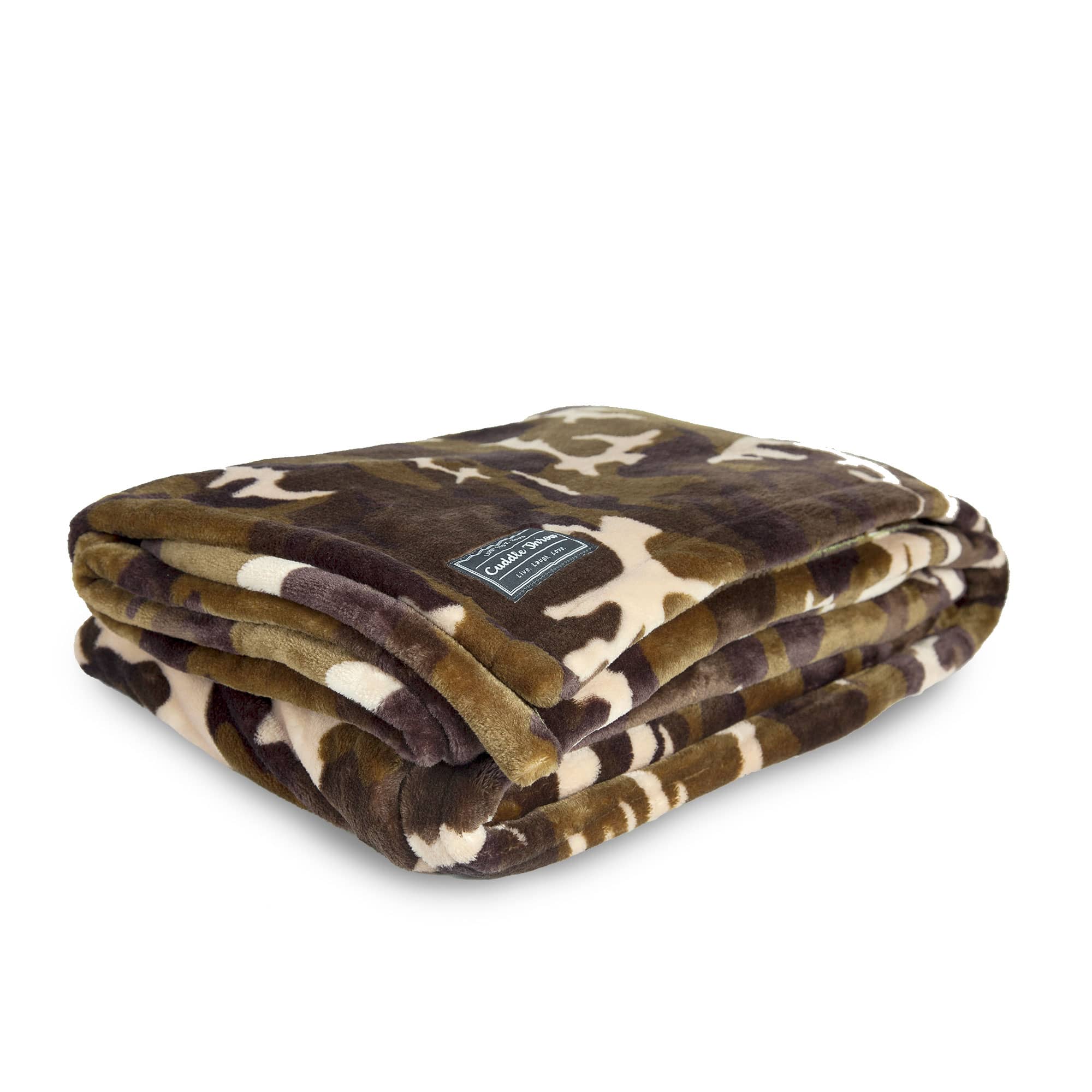 Cuddle Throw Blanket - CAMO OLIVE - CuddleThrow_CamoOlive_02_50862d8c-dea3-4e90-8ea3-dc1bfb83cd39