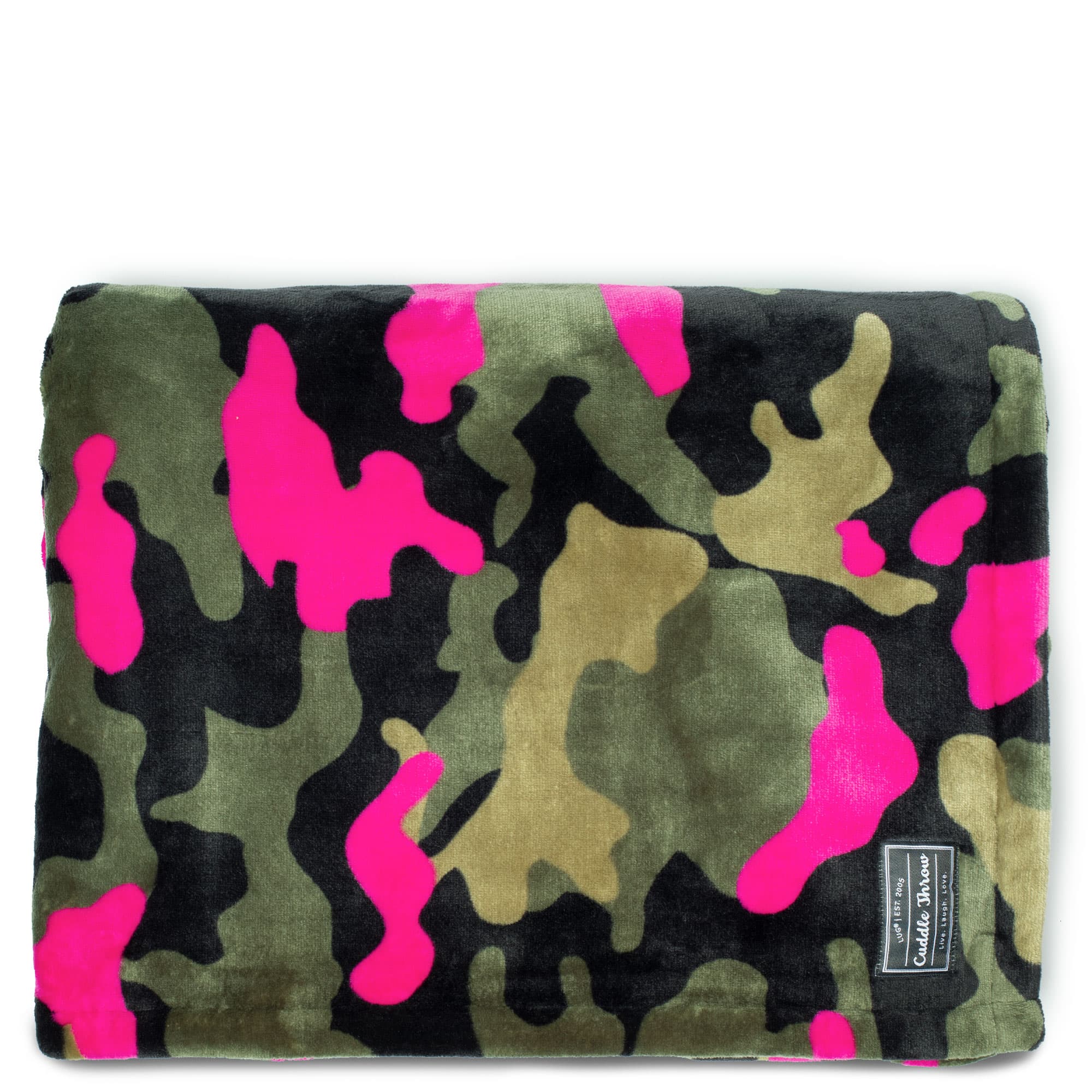Cuddle Throw Blanket - CAMO ORCHID - CuddleThrow_CamoOrchid_01_ba396825-7194-4cd6-8e9e-571818b01fd3
