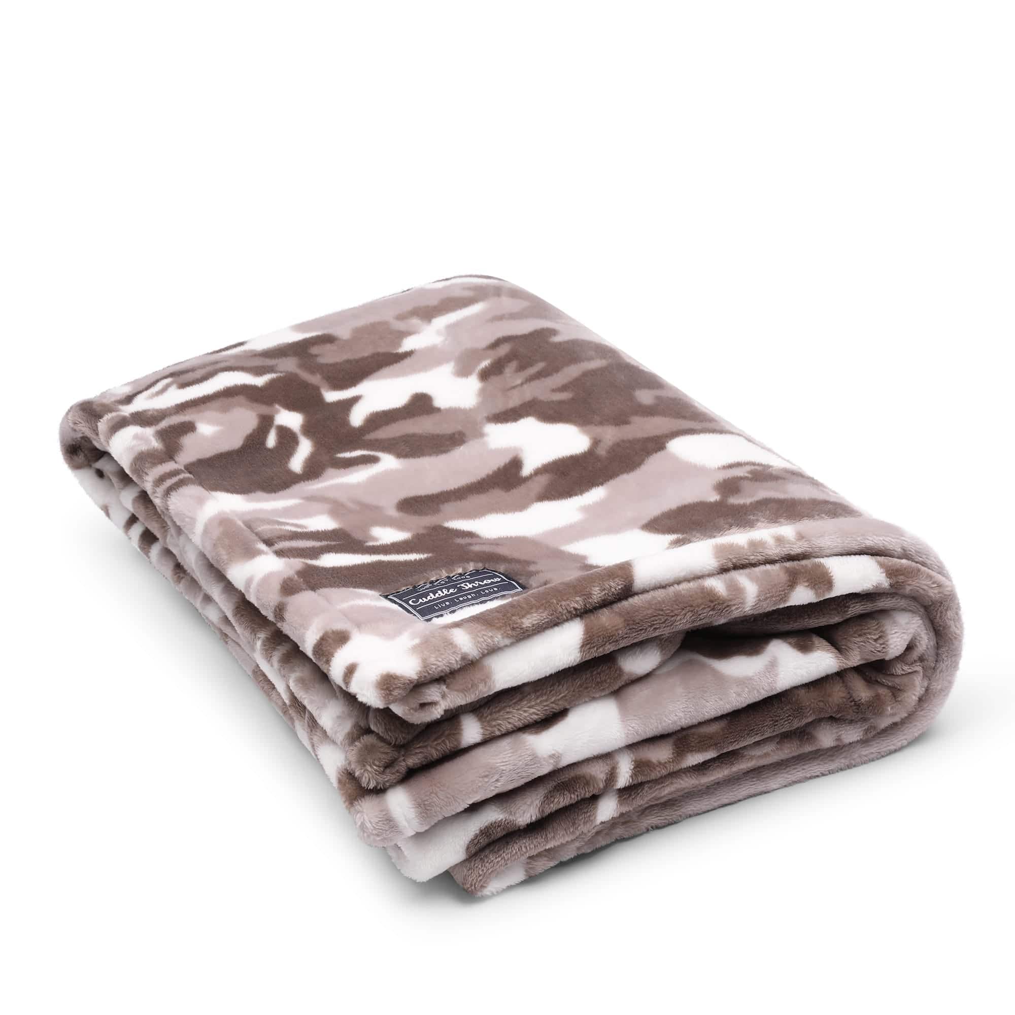 Cuddle Throw Blanket - CAMO TAUPE - CuddleThrow_CamoTaupe_02