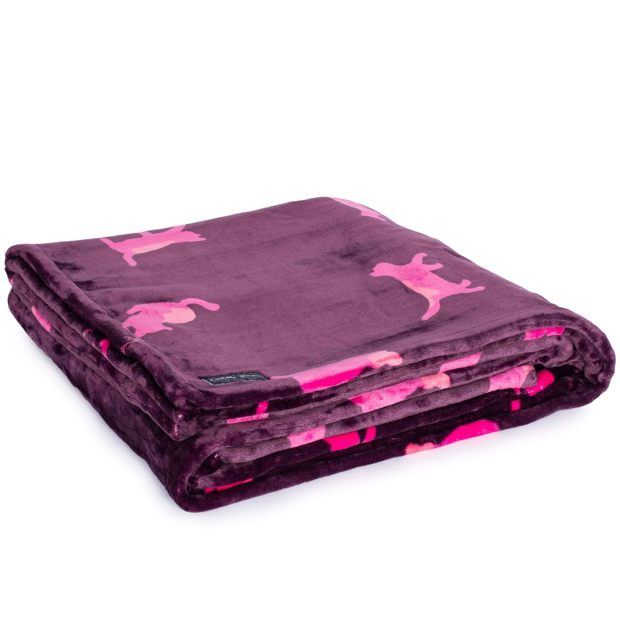 Cuddle Throw Blanket - CATS ORCHID - CuddleThrow_CatsOrchid_02