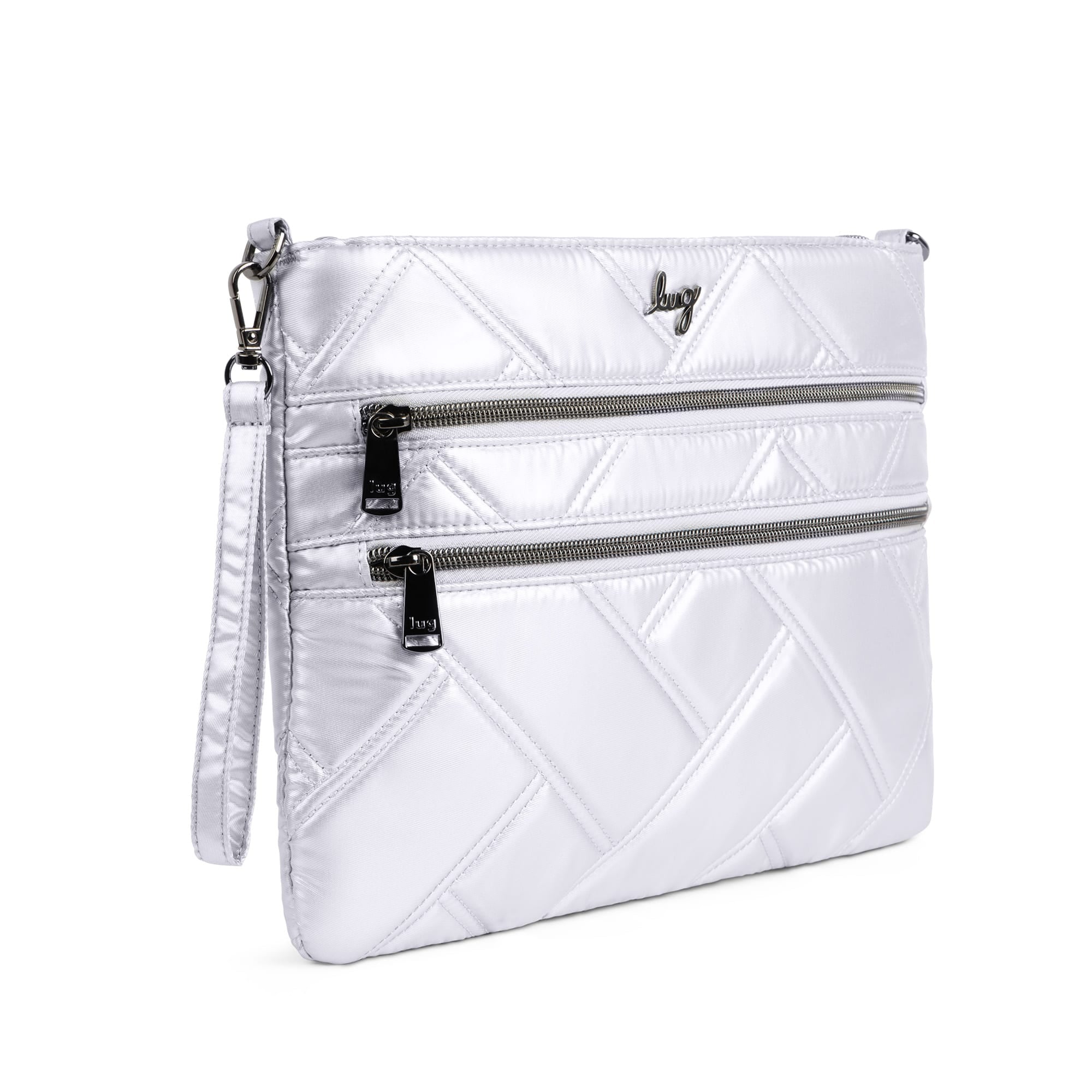 ◆EMIS◆ JERSEY FOLDING CROSSBODY BAGGRAY m1037_1332422 AW17443_DW6_FNT