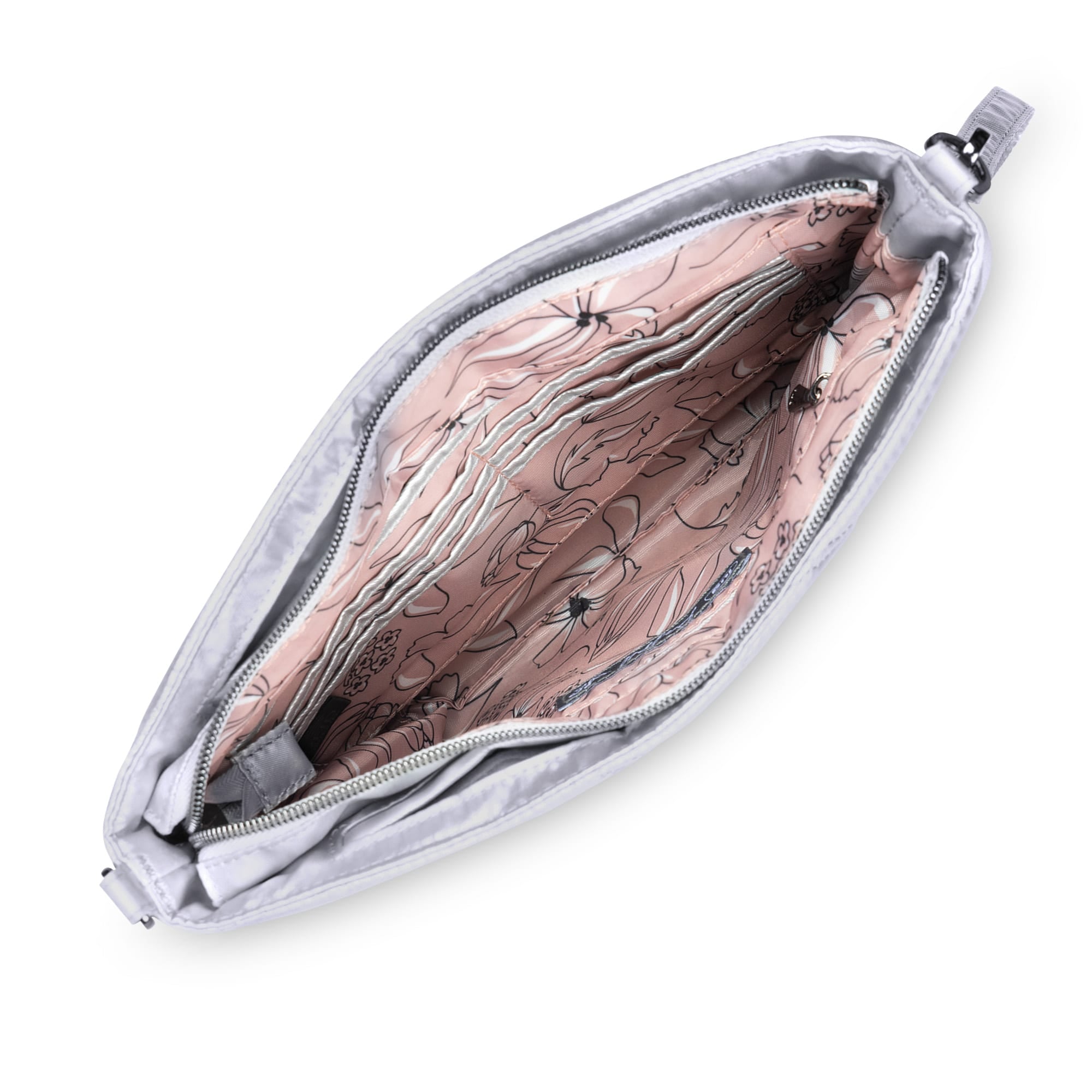 Dazzle SE Crossbody Bag - METALLIC SILVER - DazzleSE_MetallicSilver_05