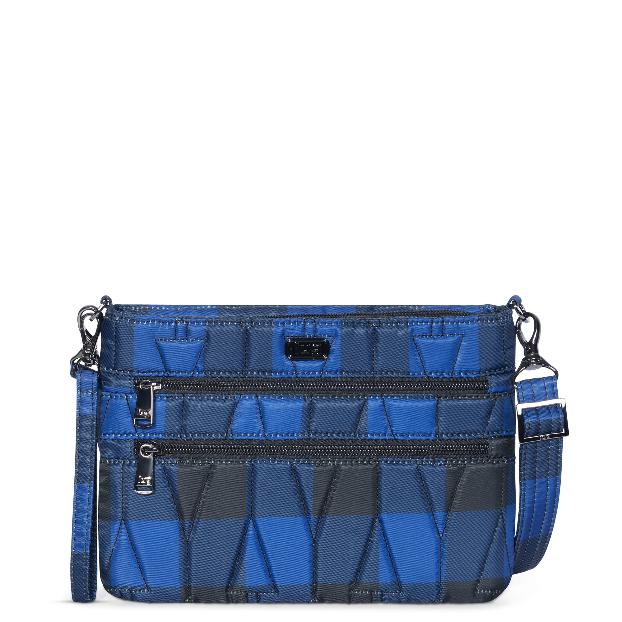 Dazzle Crossbody Bag - BUFFALO CHECK BLUE - Dazzle_BuffaloCheckBlue_01