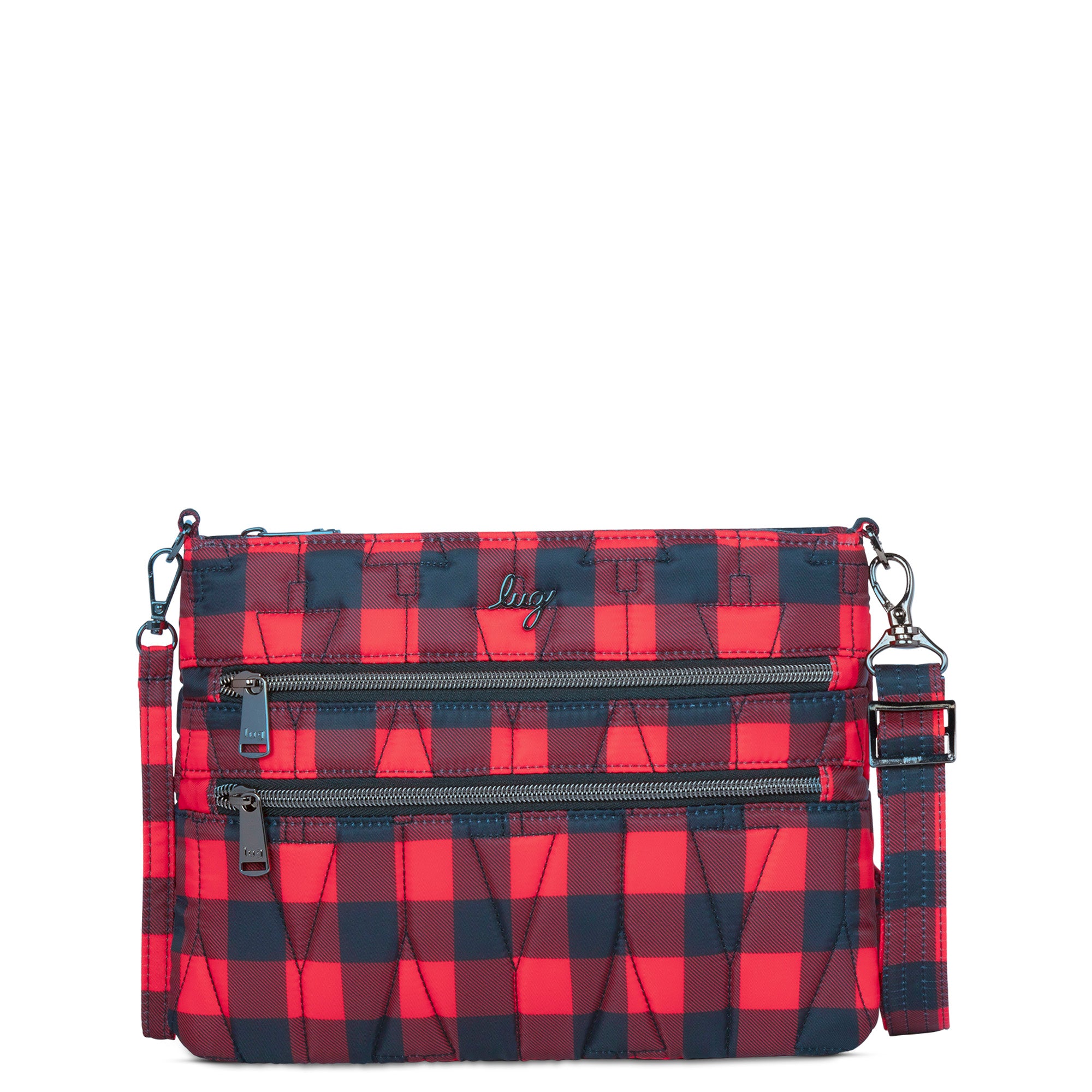 Dazzle Crossbody Bag - BUFFALO CHECK RED SMALL - Dazzle_BuffaloRedCheckSmall_01