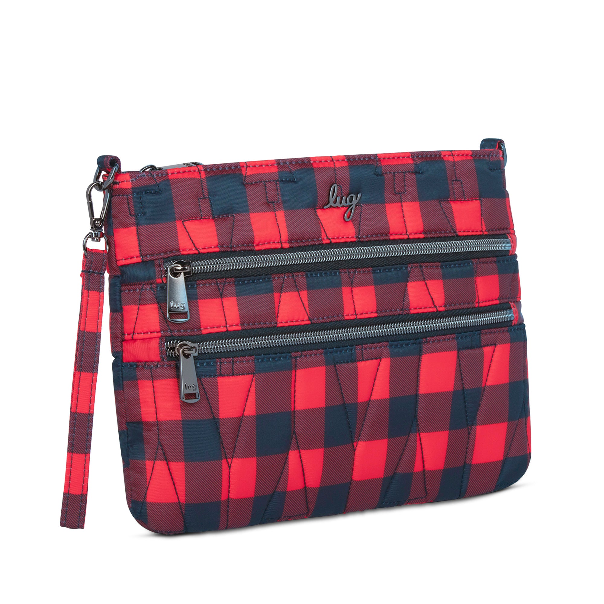 Dazzle Crossbody Bag - BUFFALO CHECK RED SMALL - Dazzle_BuffaloRedCheckSmall_02