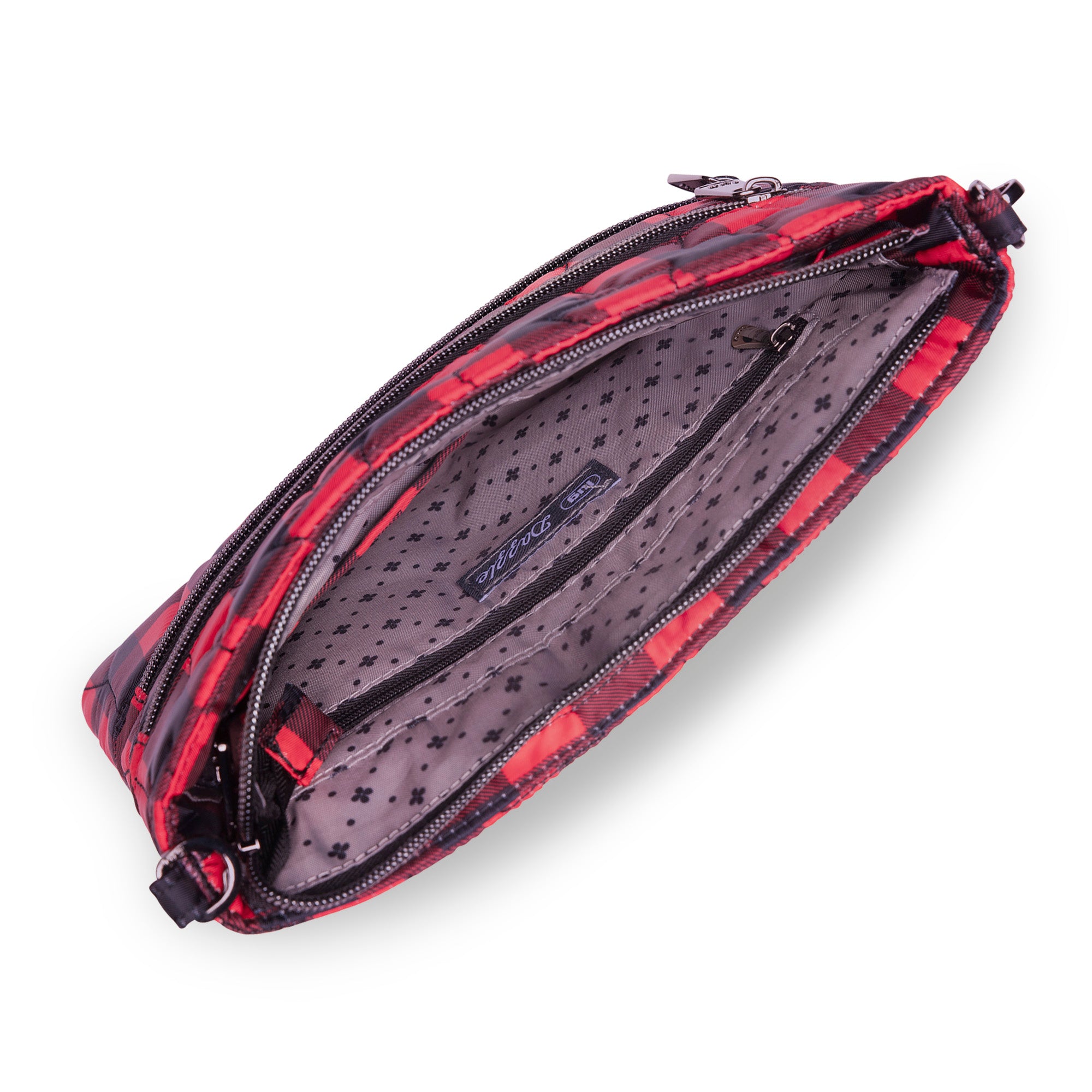 Dazzle Crossbody Bag - BUFFALO CHECK RED SMALL - Dazzle_BuffaloRedCheckSmall_05