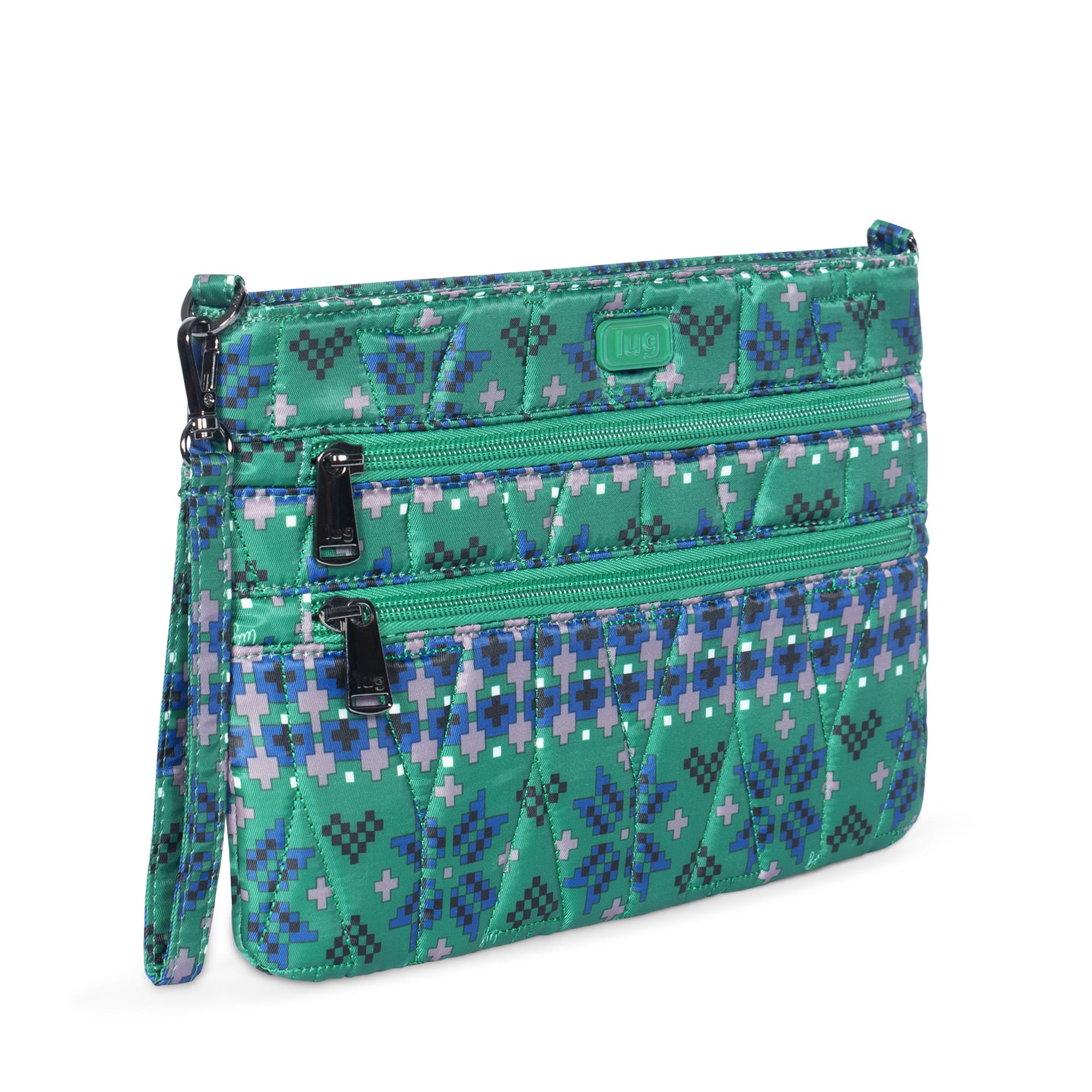 Dazzle Crossbody Bag - FAIR ISLE GREEN - Dazzle_FairIsleGreen_02